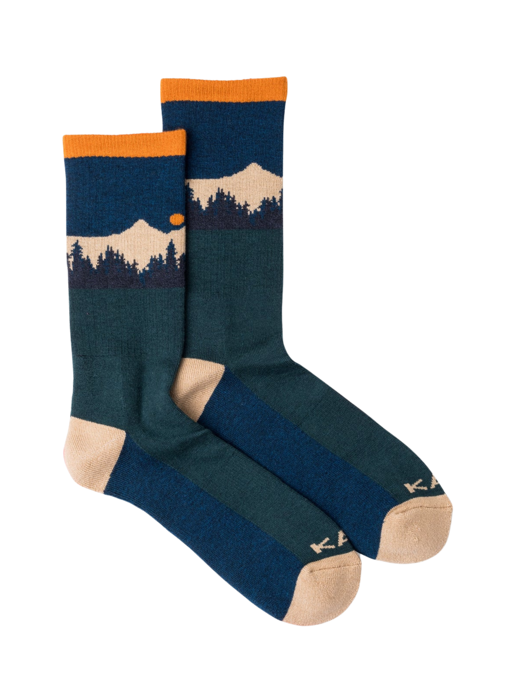 Moonwalk Socks Mountain Stripe