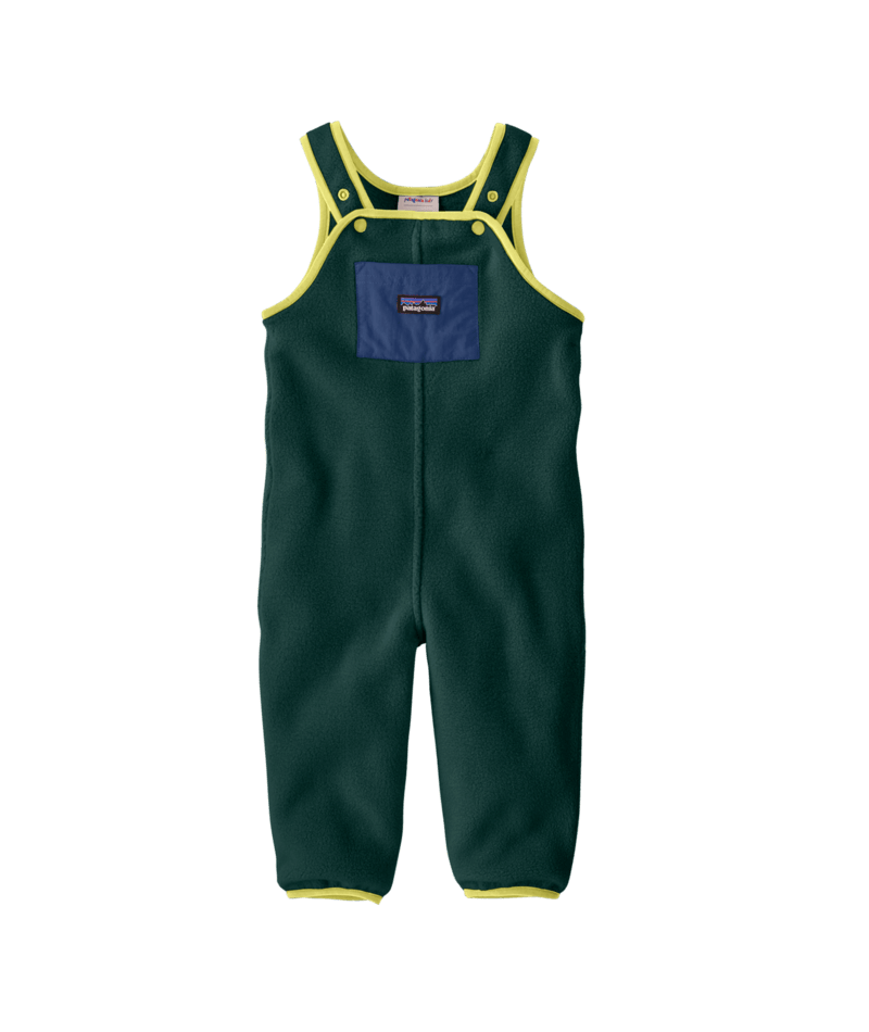 Patagonia Baby Synchilla Overalls Cascade Green – Camp Brand Goods