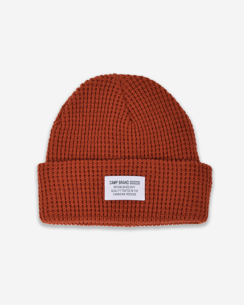 Camp Waffle Toque - Rust