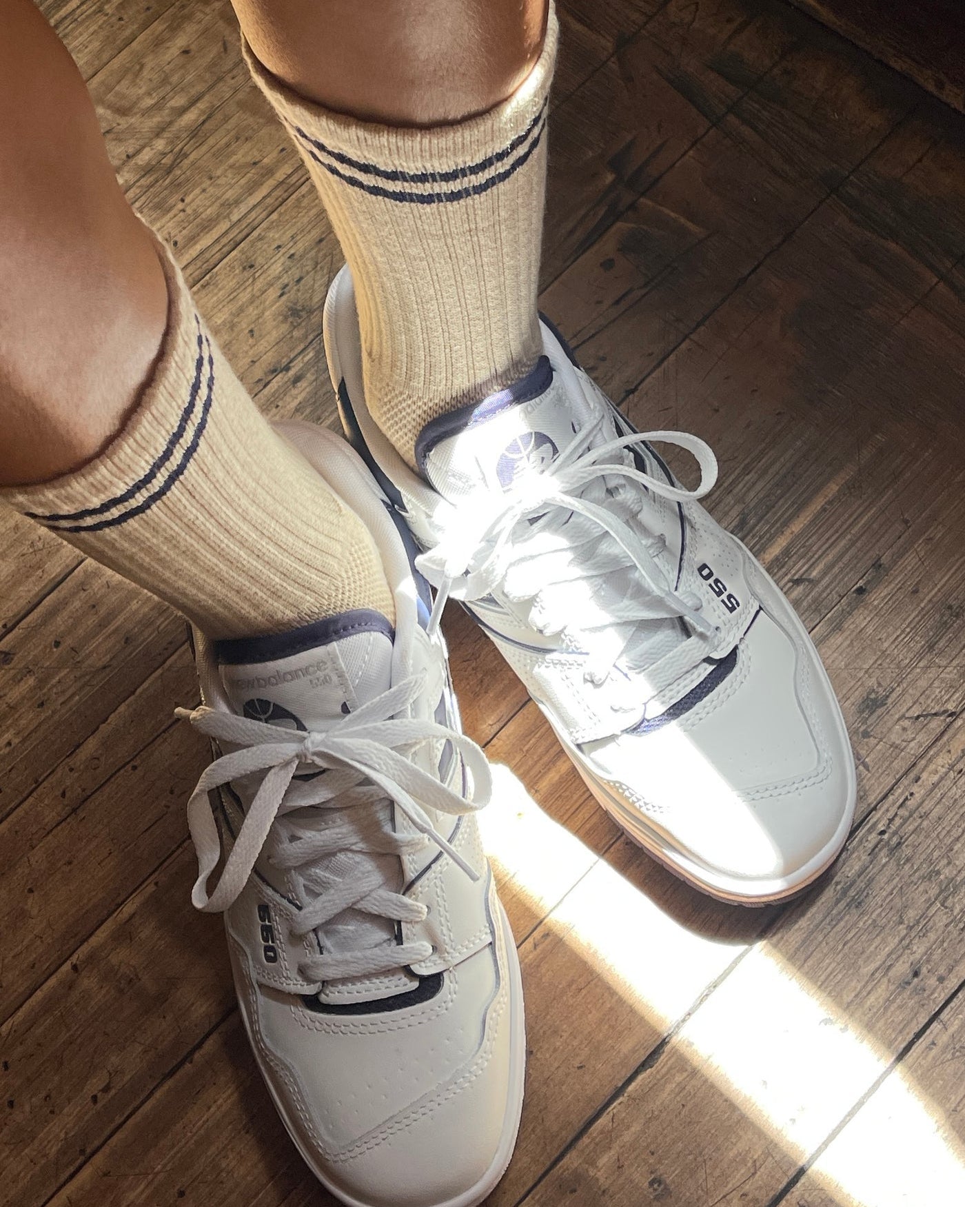 Boyfriend Socks Cashew