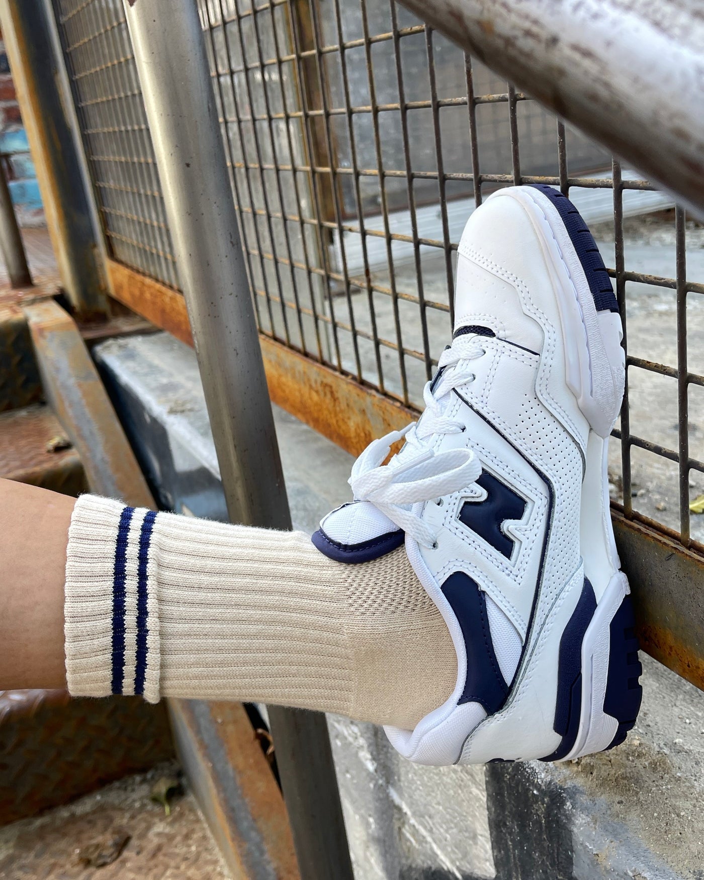 Boyfriend Socks Cashew