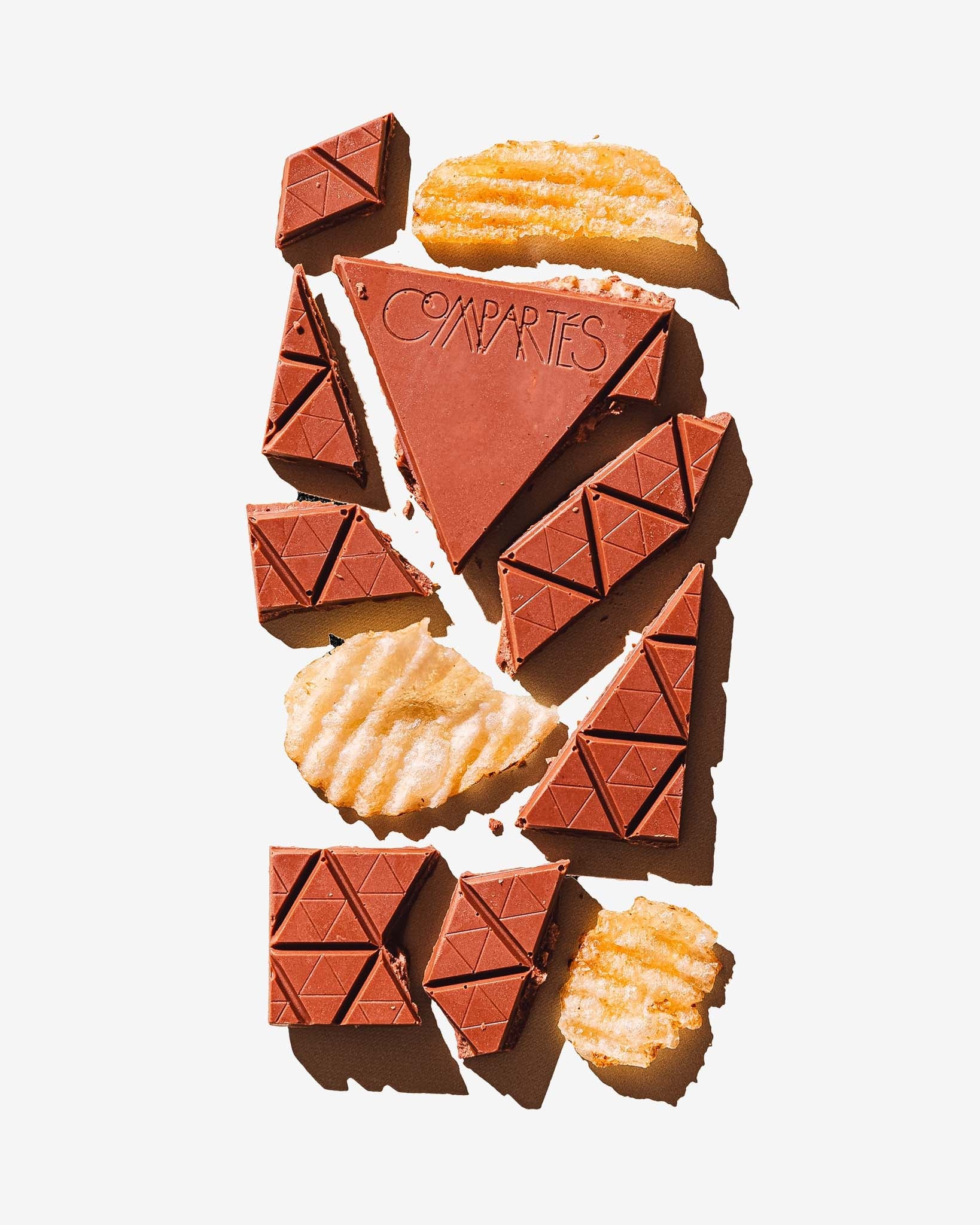 Potato Chip Crisp Chocolate Bar