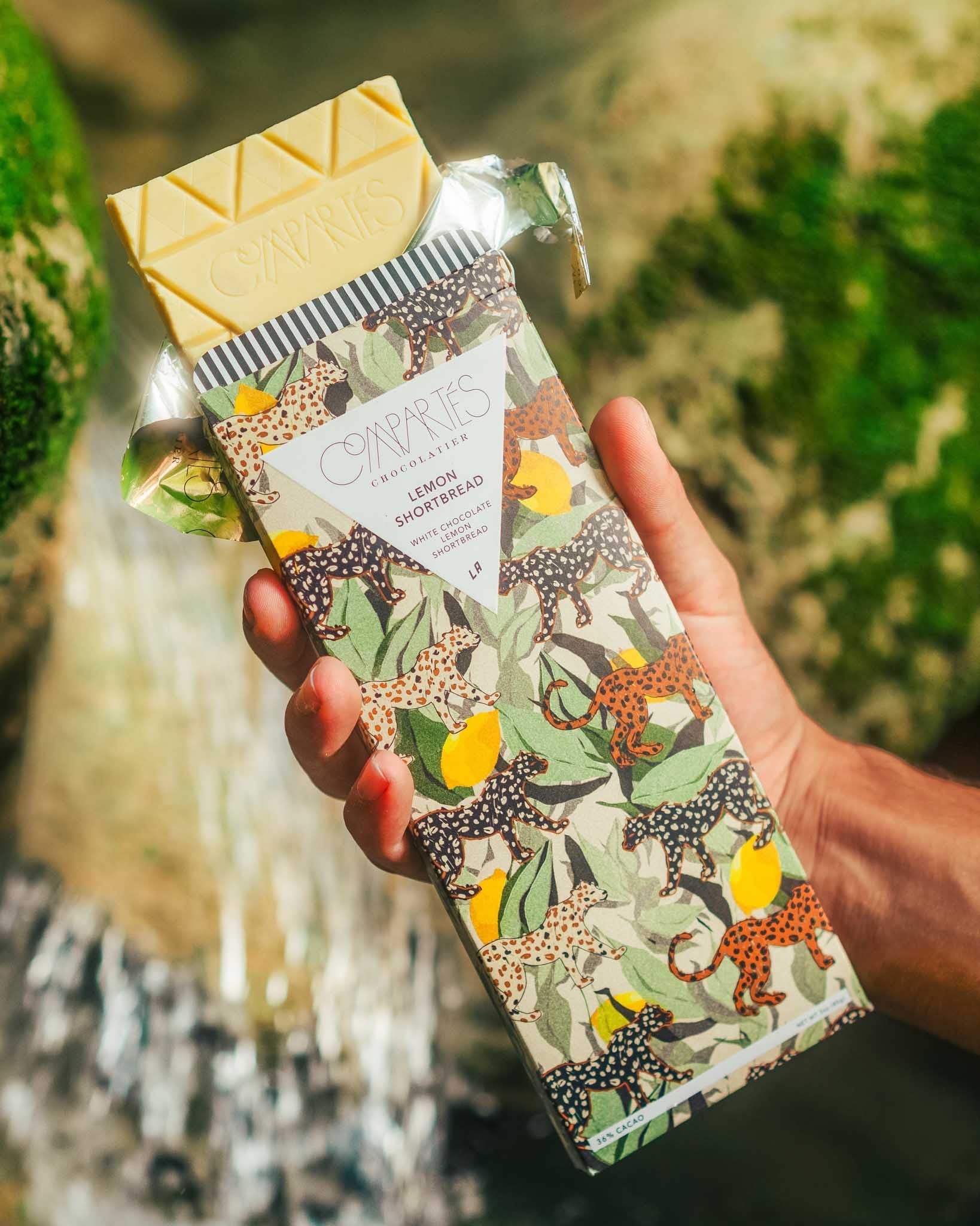 Lemon Shortbread Chocolate Bar