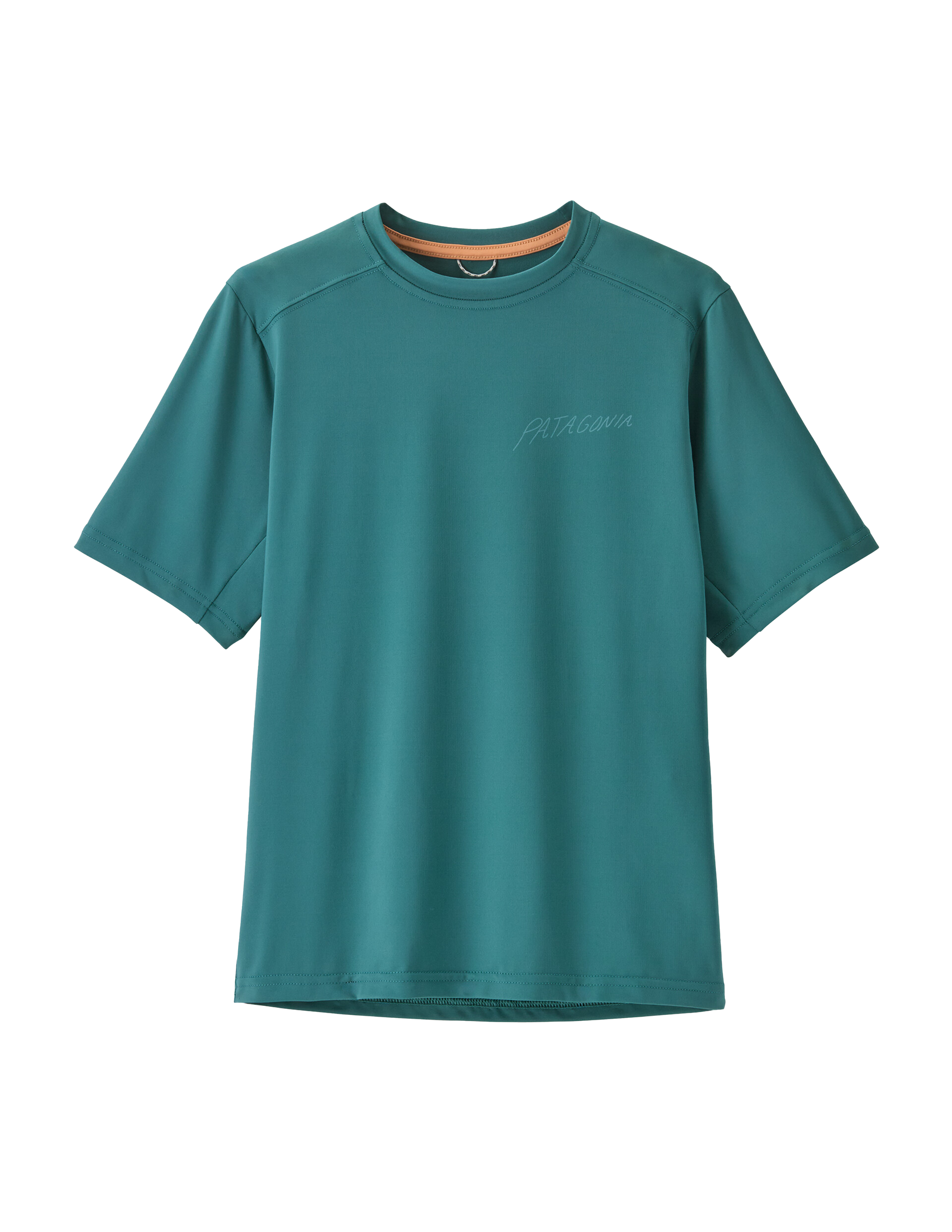 Kid's Capilene Silkweight T-Shirt Bear Out There: Wetland Blue