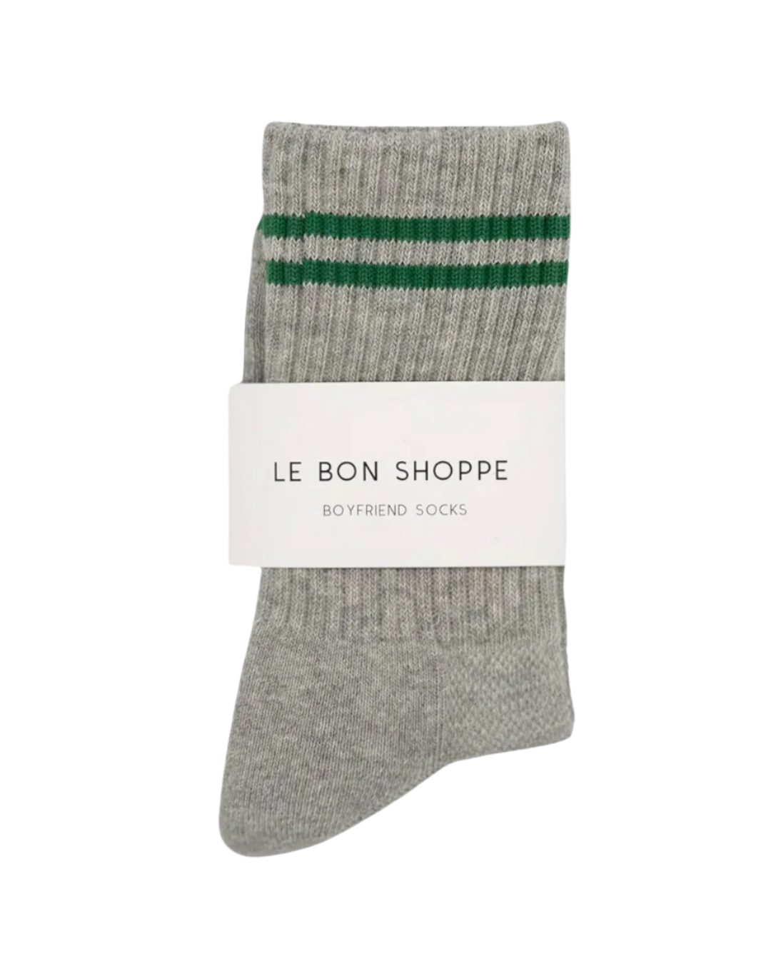 Boyfriend Socks Light Grey