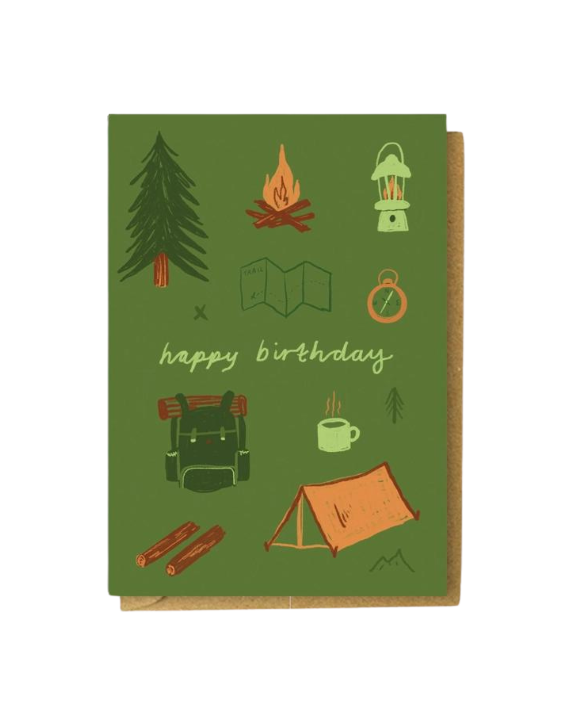 Happy Birthday Camper Card