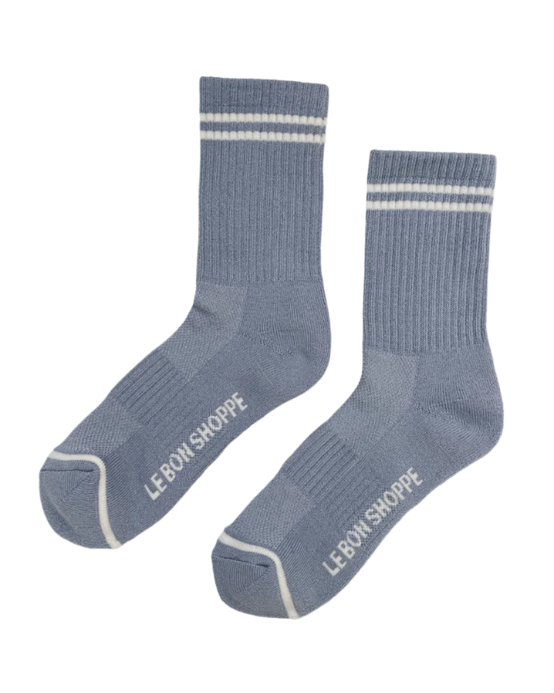 Boyfriend Socks Blue Grey