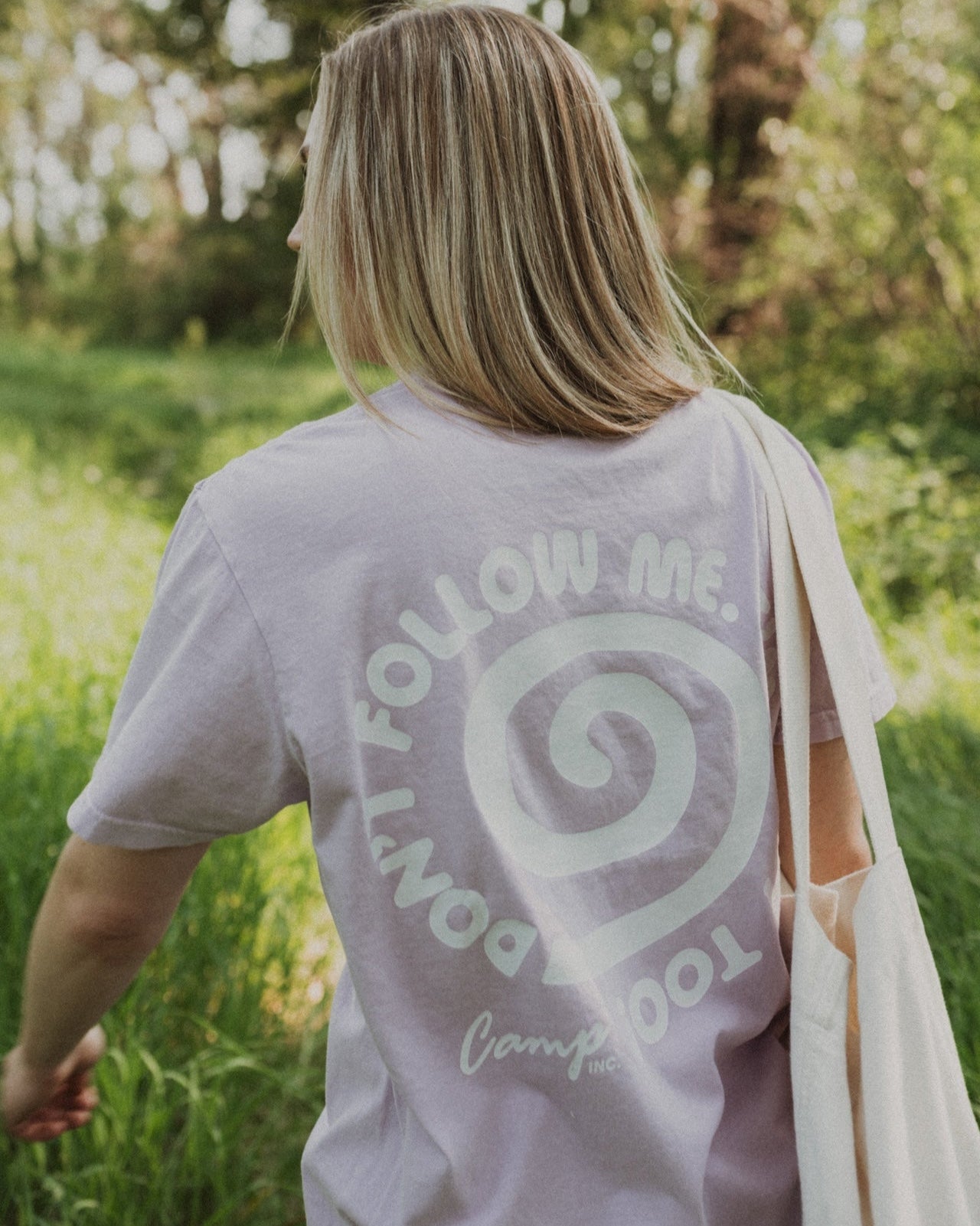 I'm Lost Vintage Tee - Faded Lilac