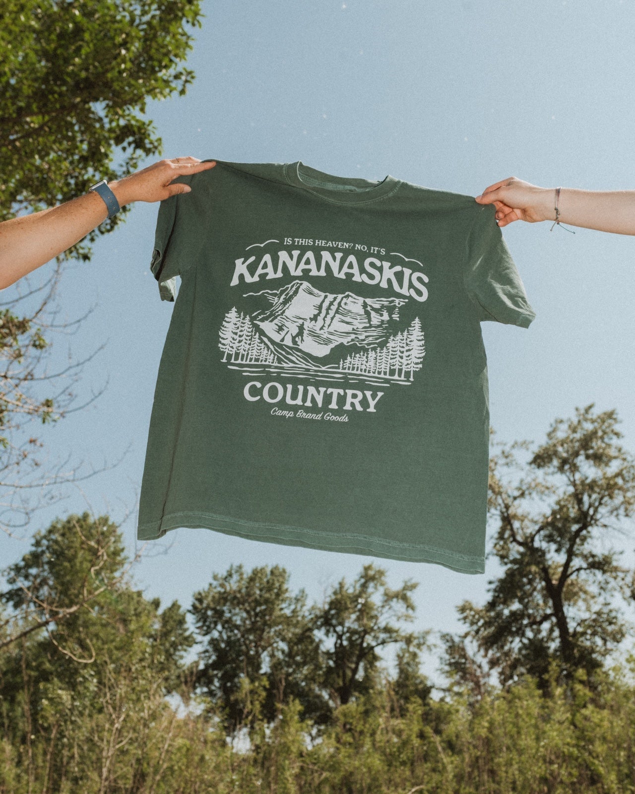 Kananaskis Vintage Tee - Faded Pine