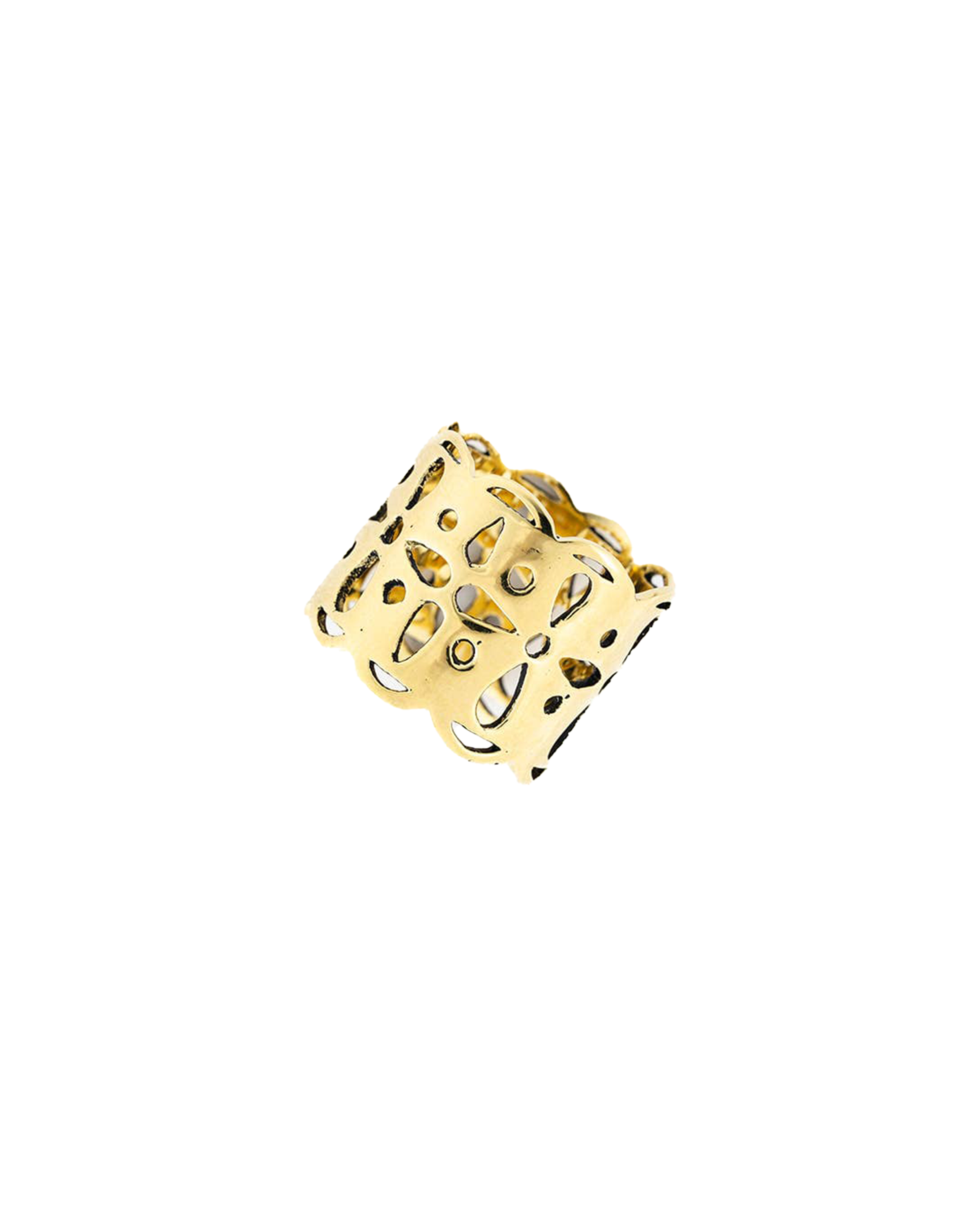 Tula Brass Bandana Slide Ring
