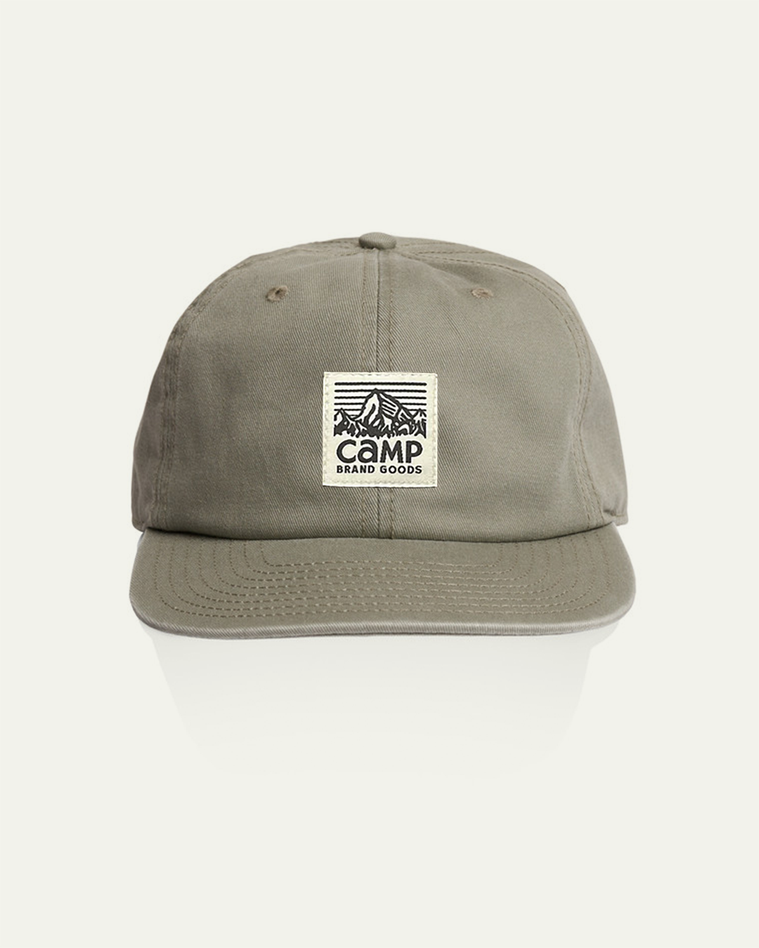Heritage Logo 6 Panel Camp Hat - Eucalyptus