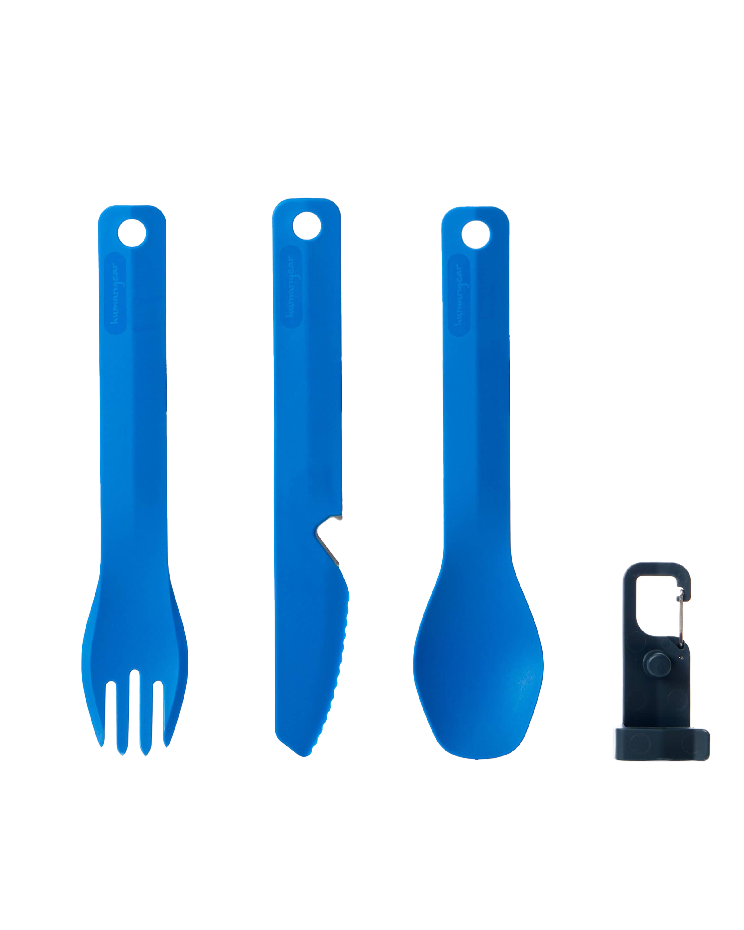 Eco-Friendly Cutlery Set: Blue