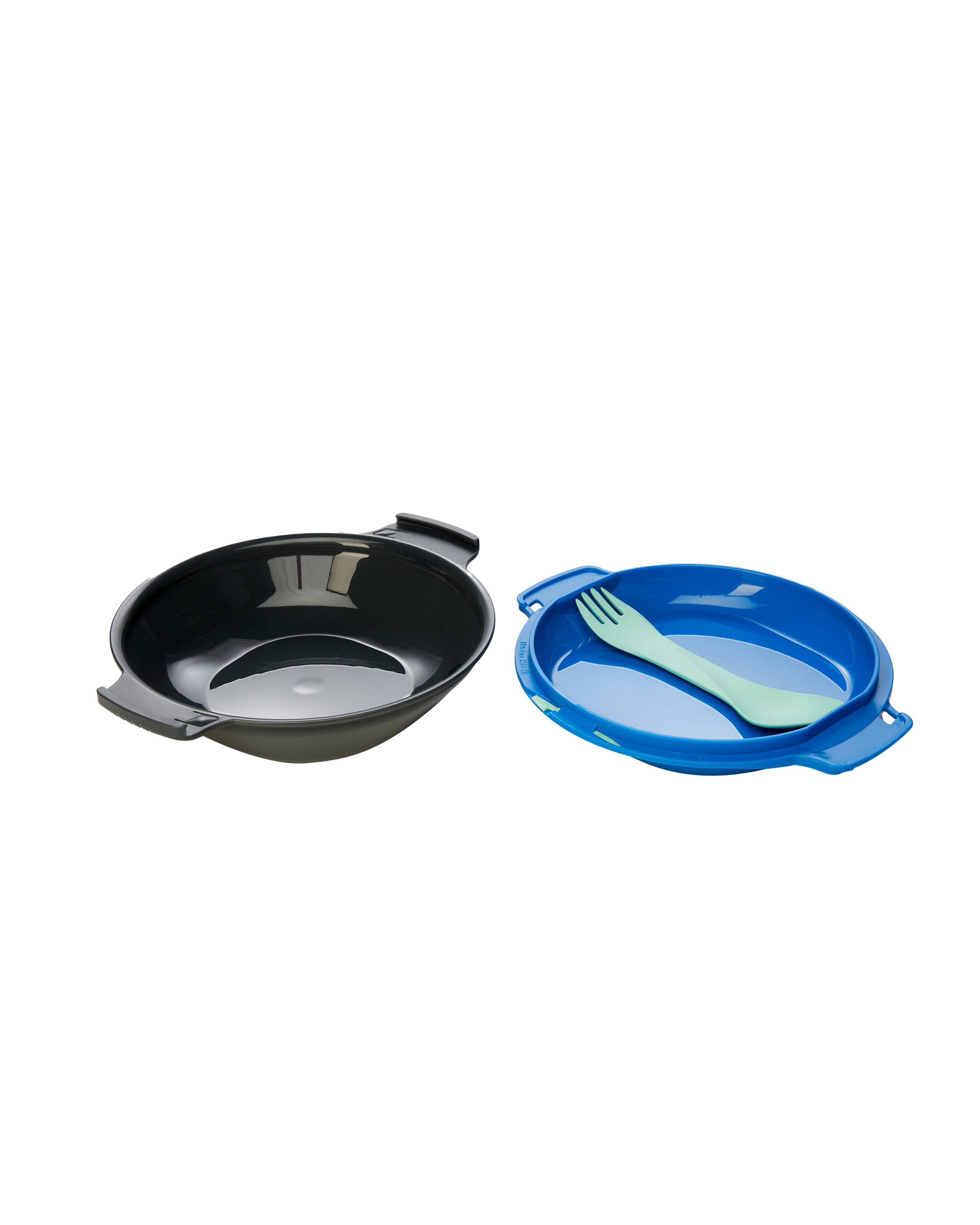 GoKit Utensil and Plate Set: Blue