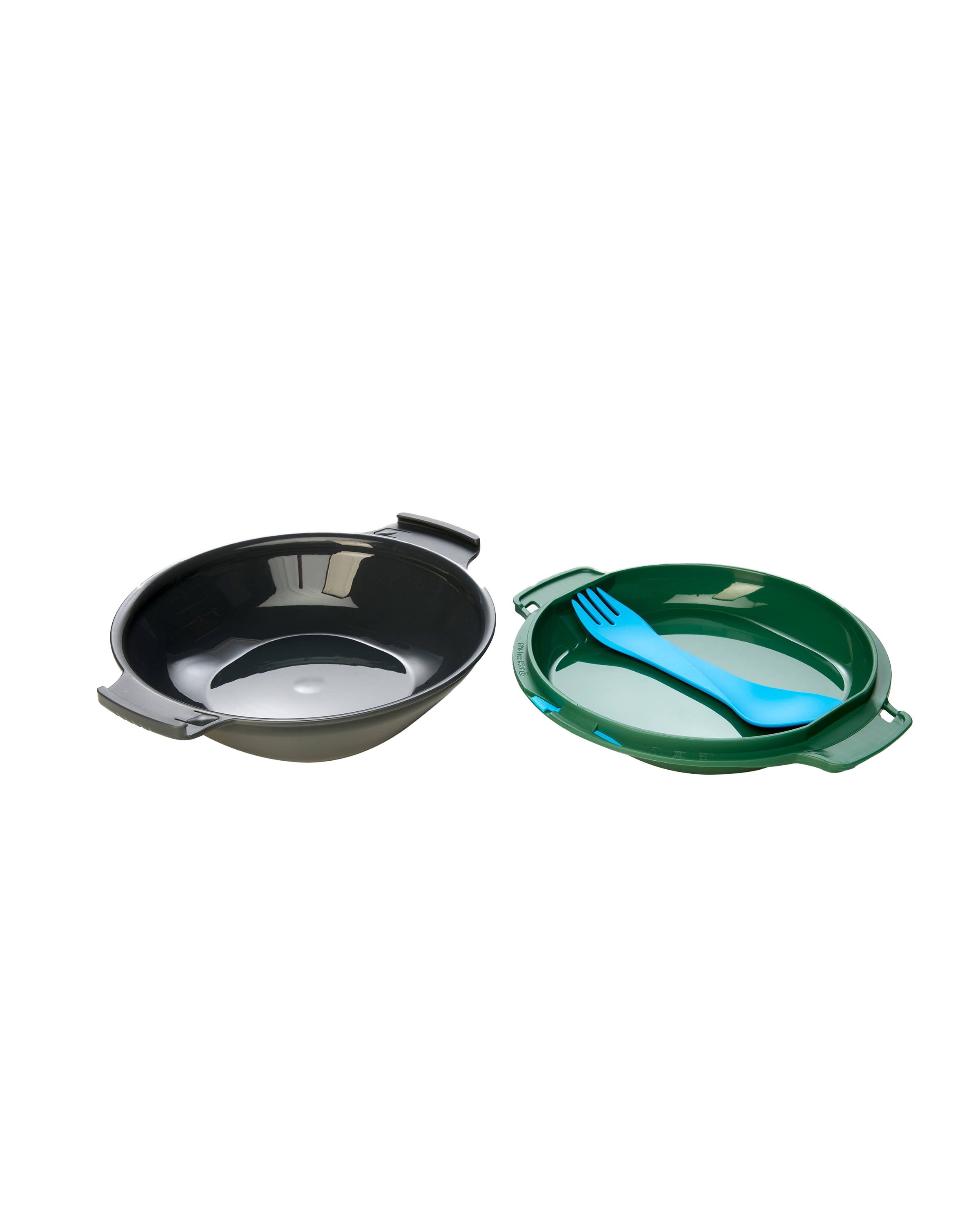GoKit Utensil and Plate Set: Green