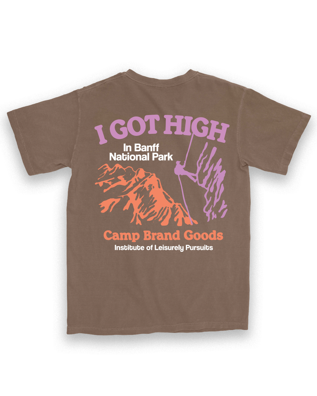 I Got High Vintage Tee - Faded Coffee