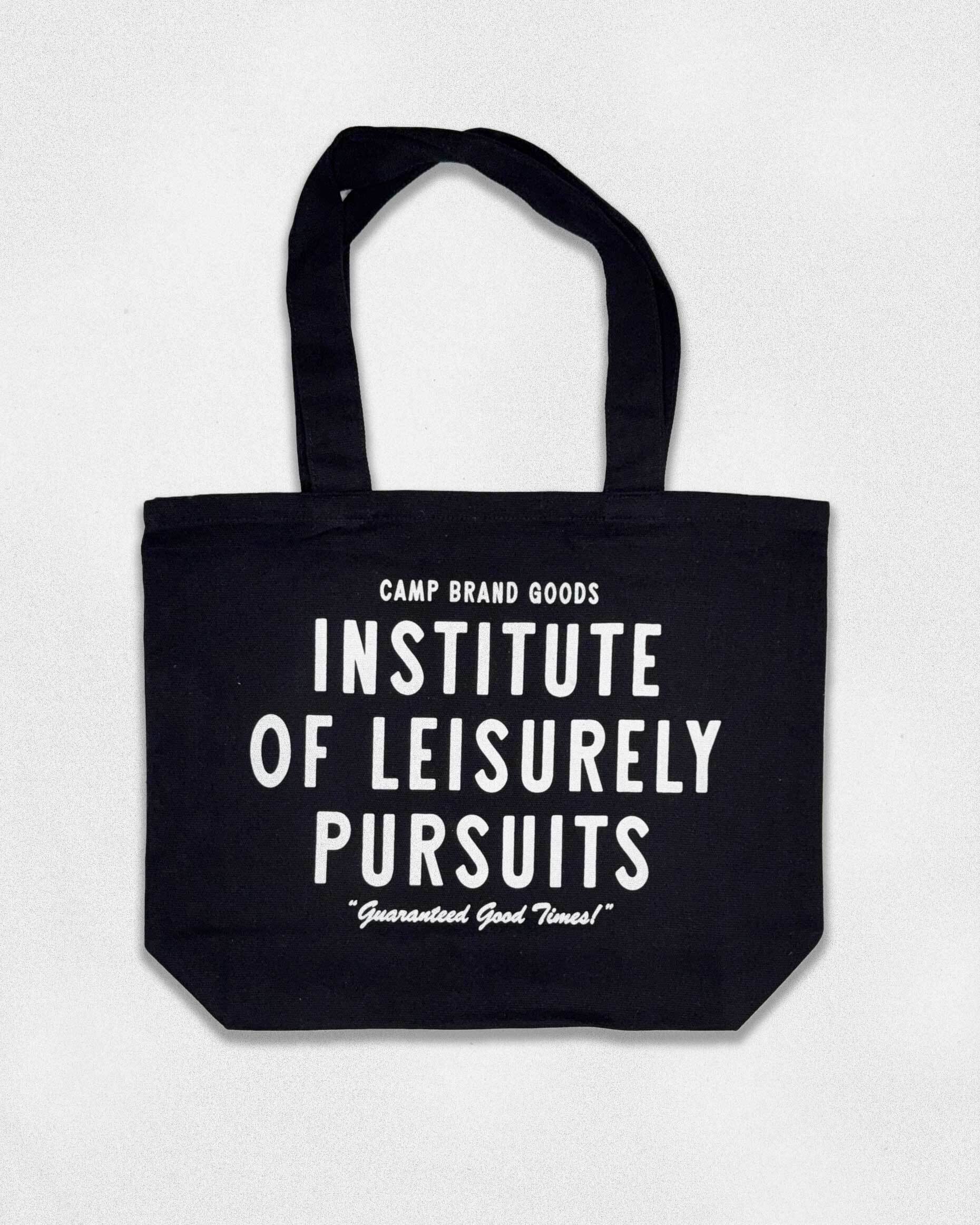 Institute Shoulder Tote - Black