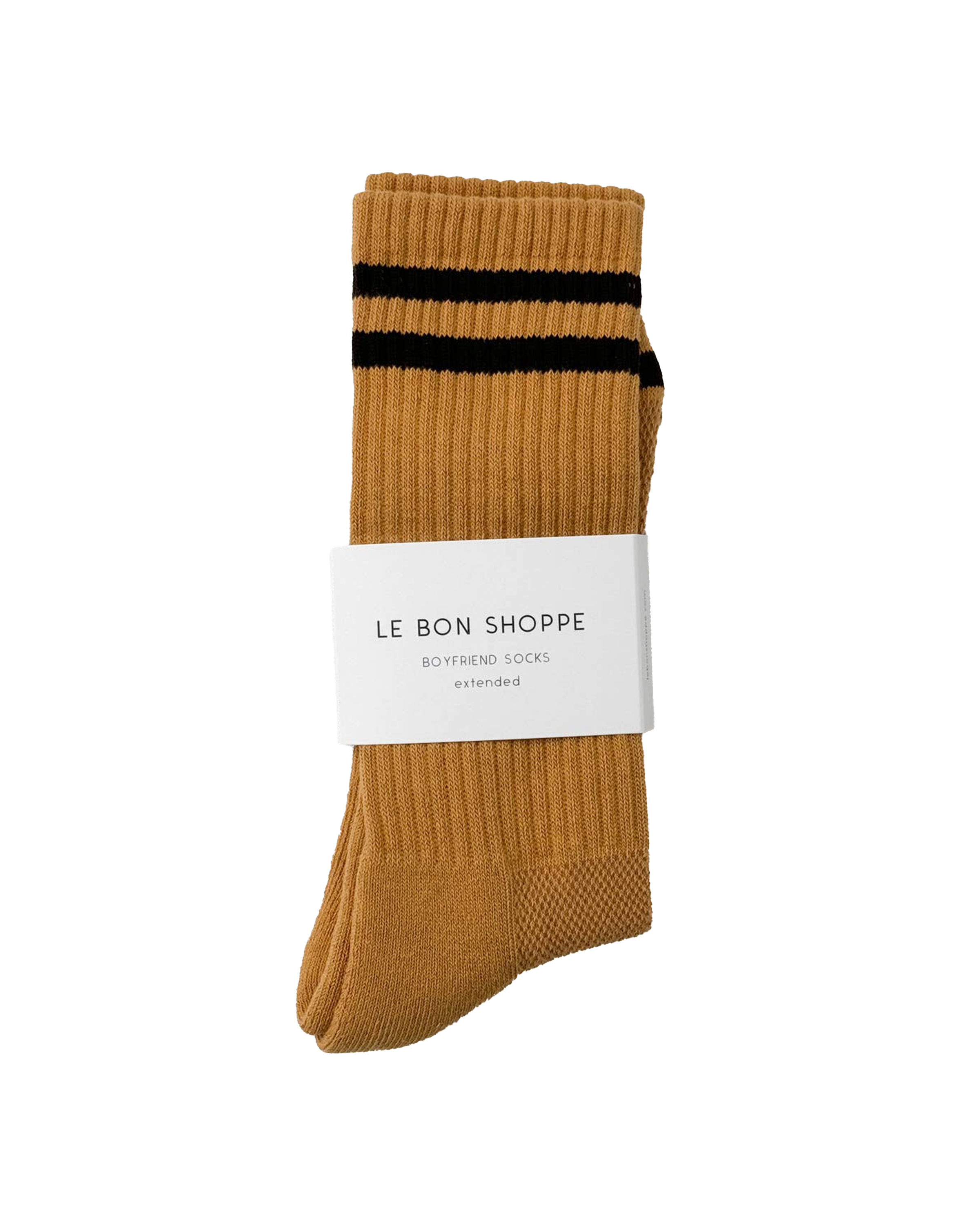 Extended Boyfriend Socks Biscotti