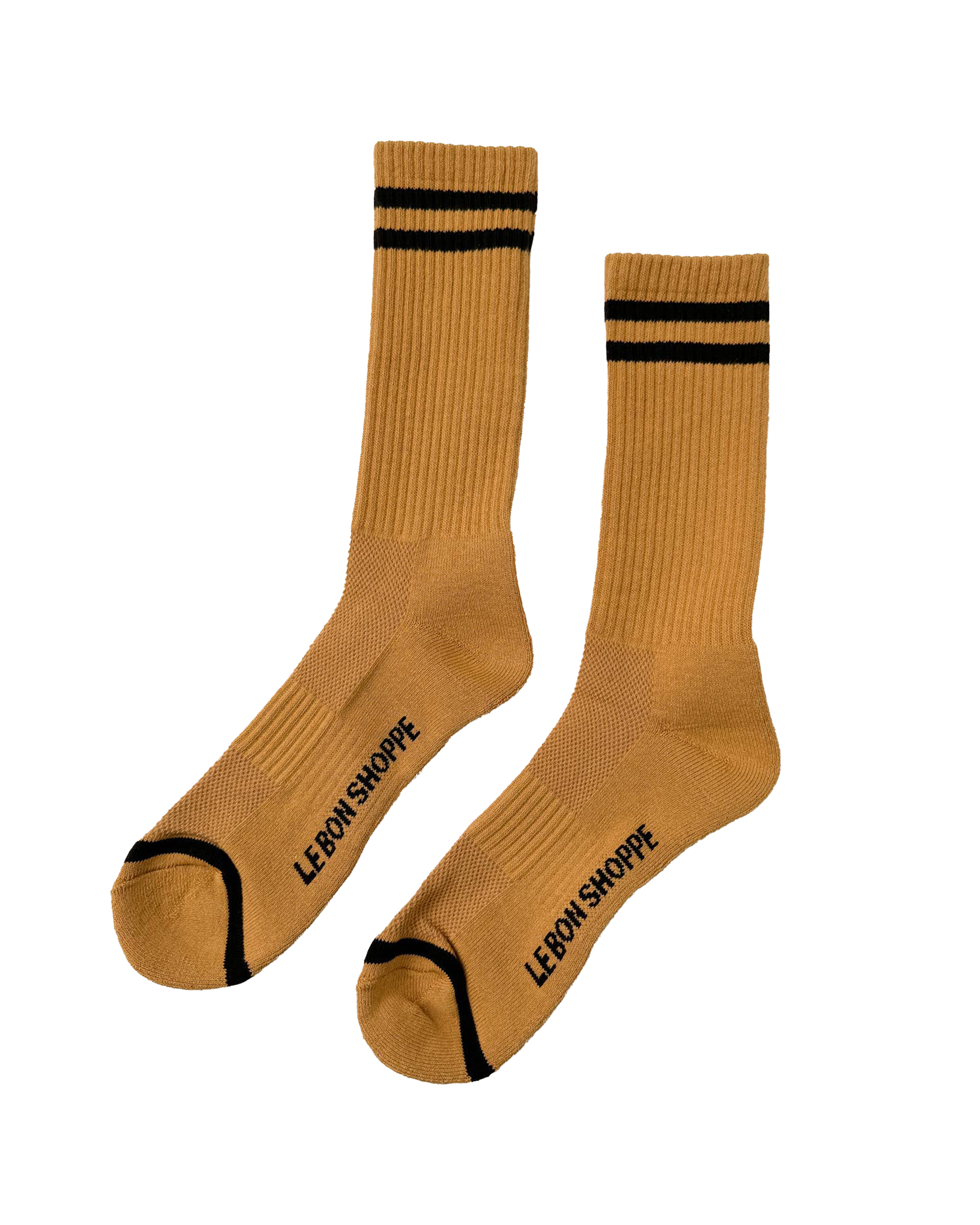 Extended Boyfriend Socks Biscotti