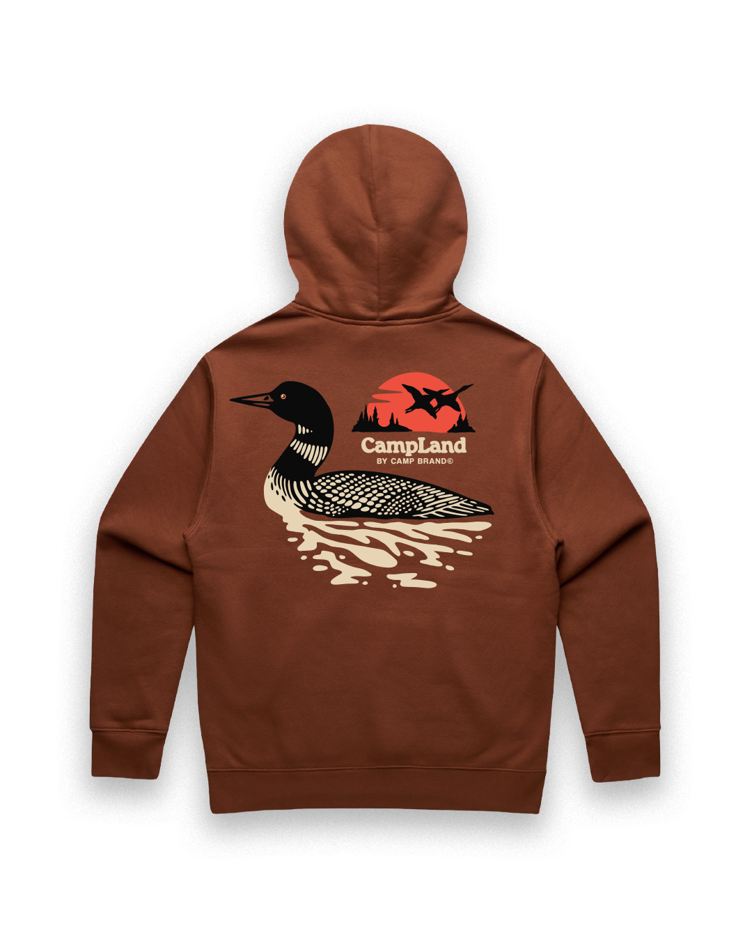 Loon Lake Relaxed Fleece Hoodie - Clay