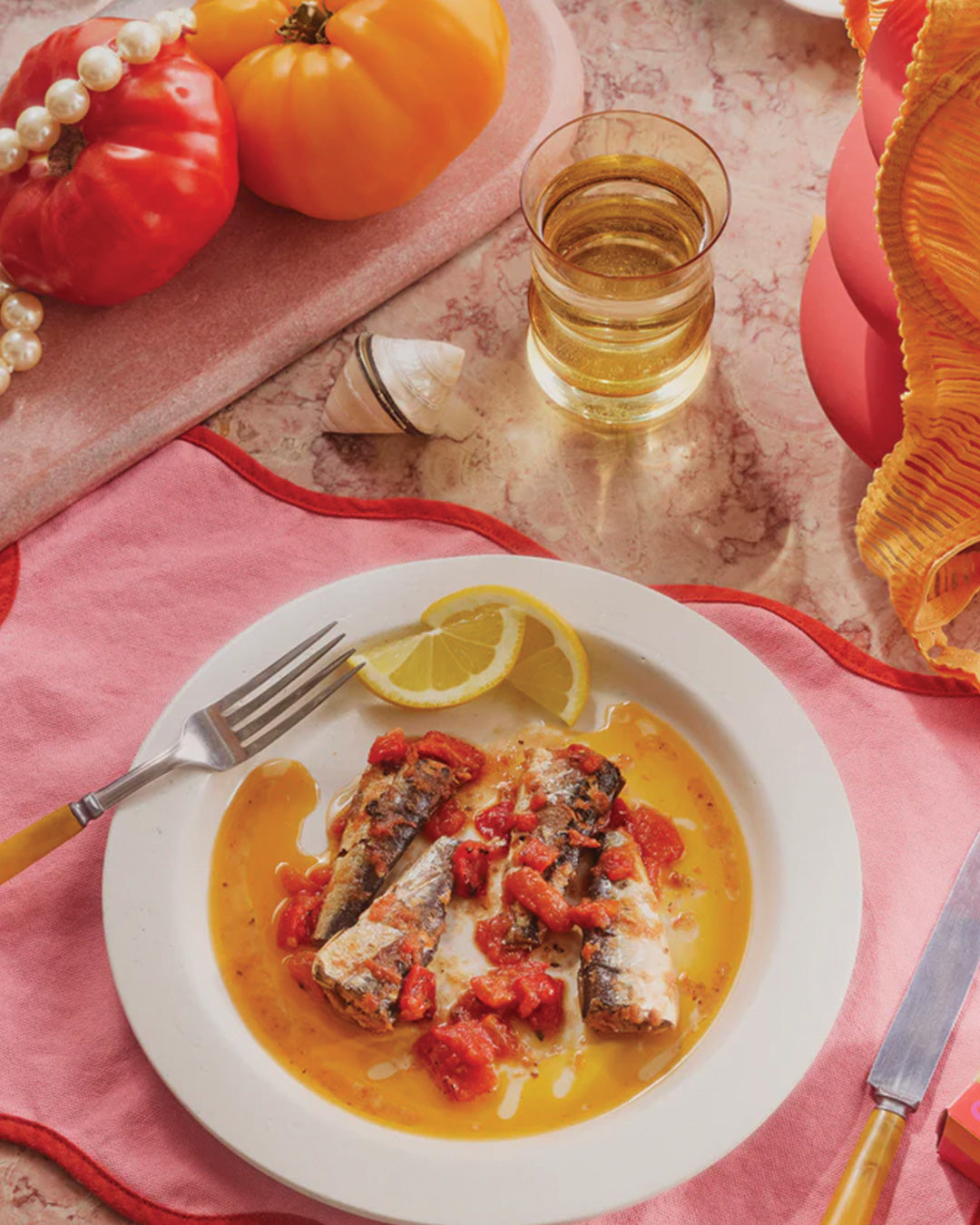 Sardines in Tomatoes and Peppers