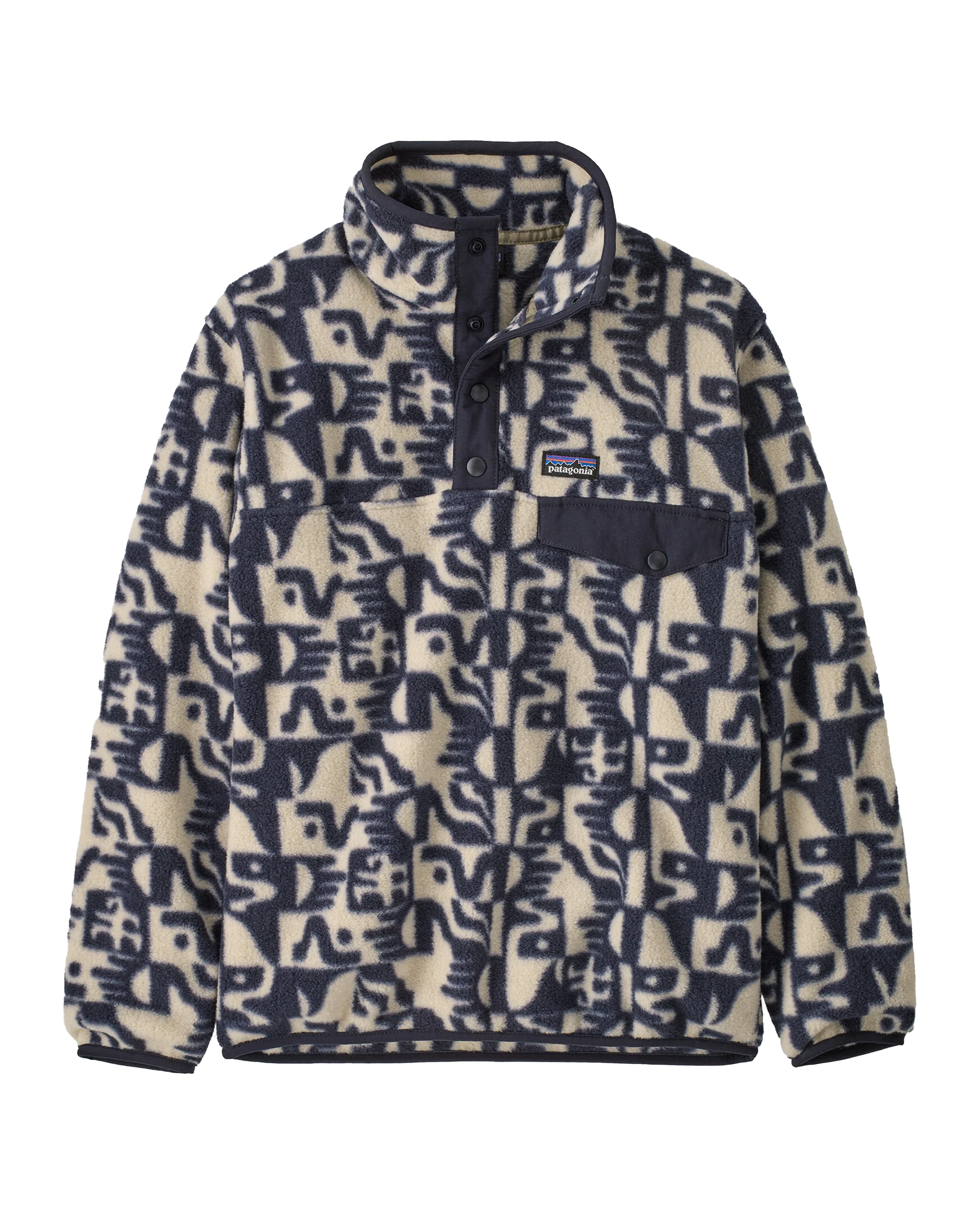 Patagonia Kids Lightweight Synchilla Snap T Pullover Mother Tree Patagonia Kids Lightweight Synchilla Snap T Pullover Mother Tree