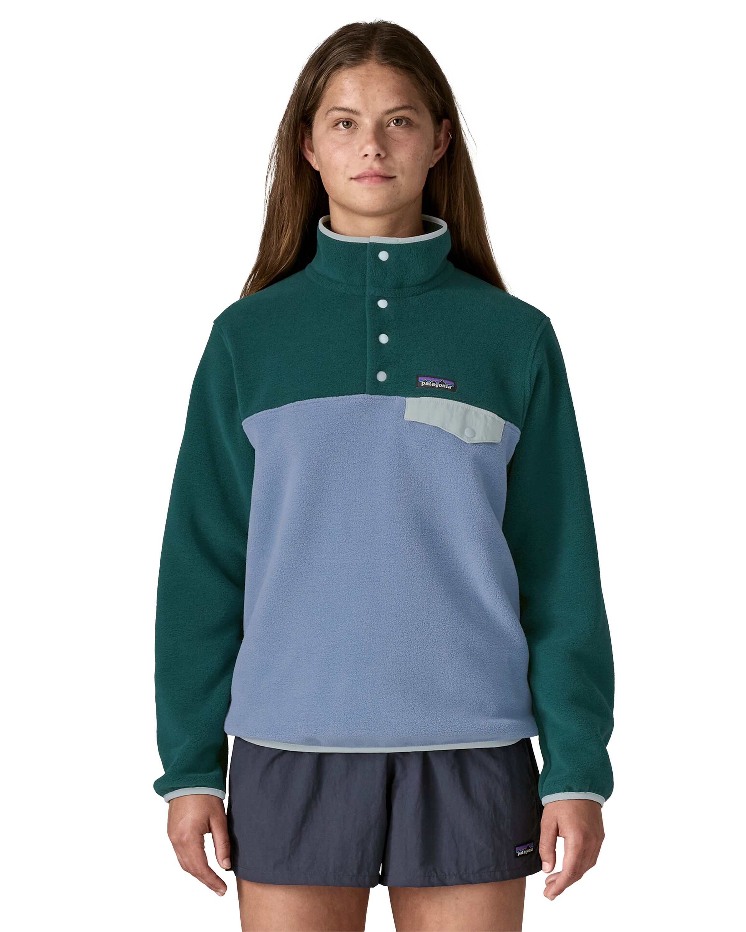 Women's Lightweight Synchilla Snap-T Pullover Barnacle Blue