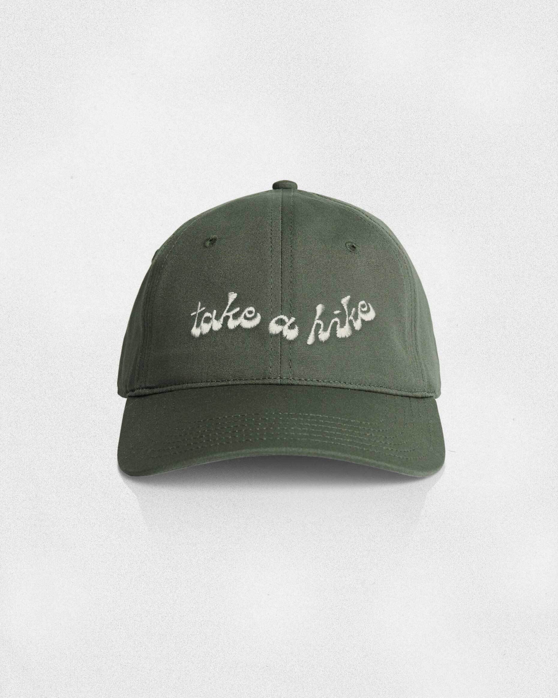 Take A Hike Embroidered Dad Hat - Cypress