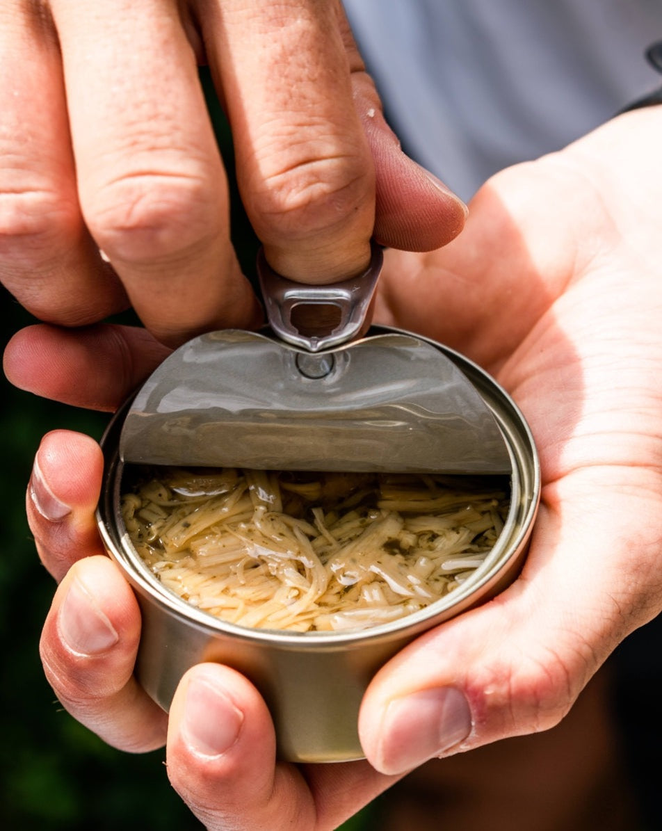 Enoki Mushroom Vegan Snow Crab