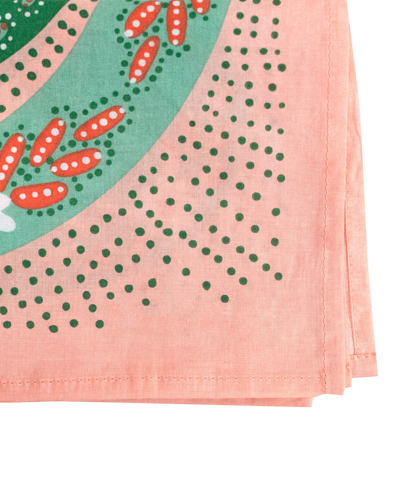 Pink Snakes Bandana