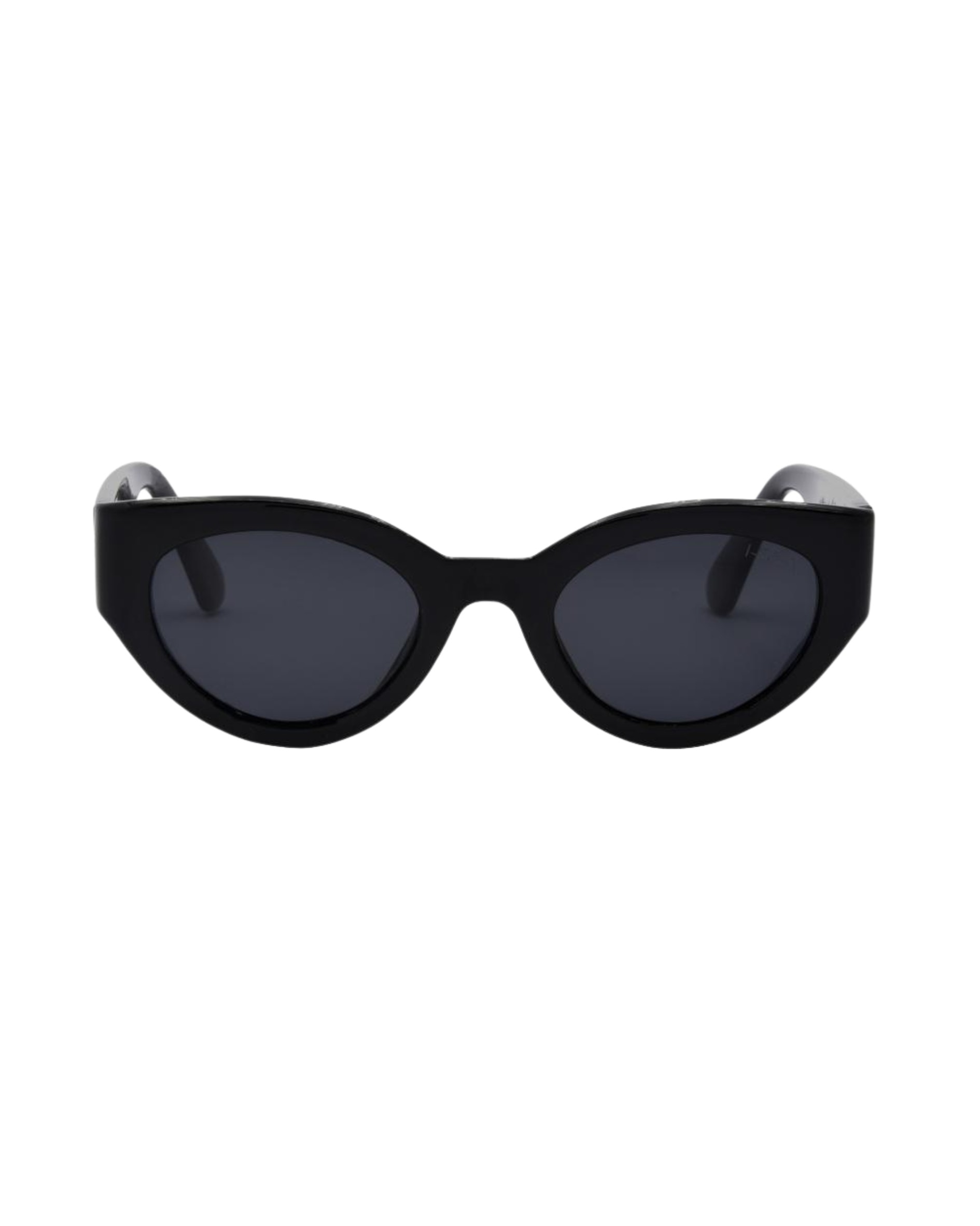 Ashbury Sky Sunglasses Black/Smoke Polarized Lens