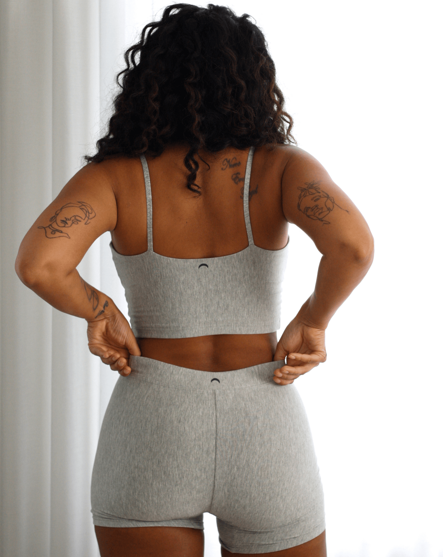 Mineral Undies Mid Boxer Grey