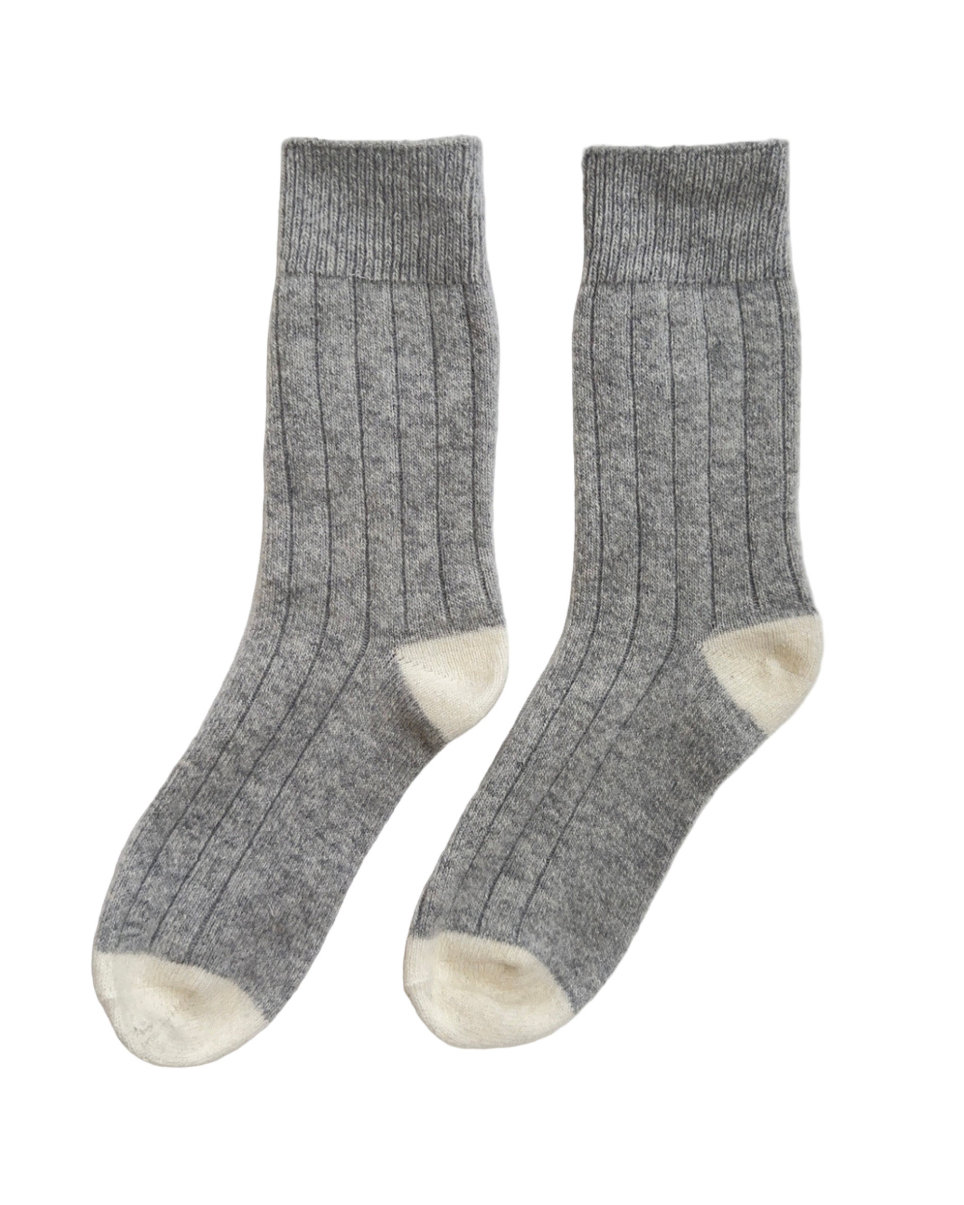 Classic Cashmere Socks Grey Melange