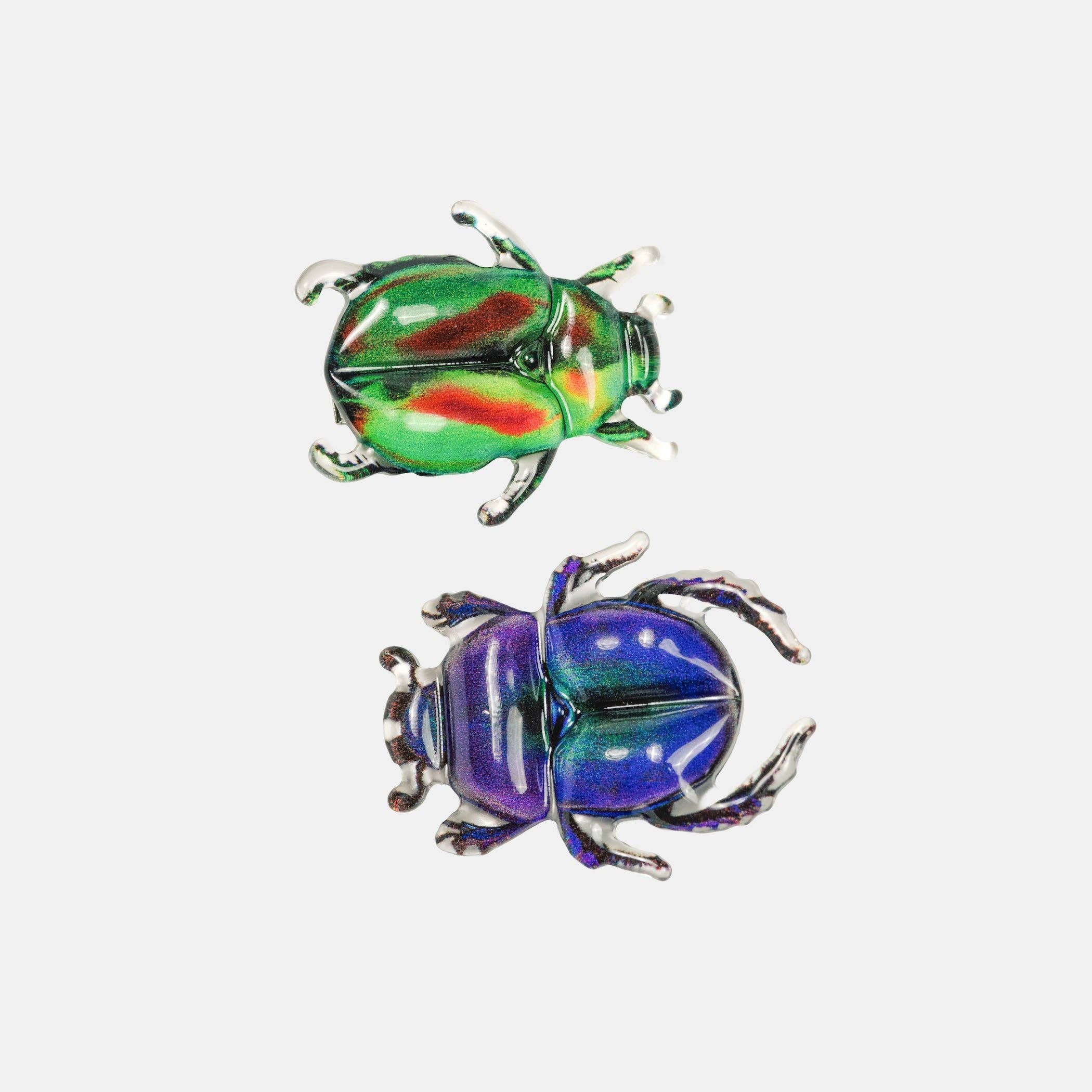 Allie Beetle Clips in Shining Armor
