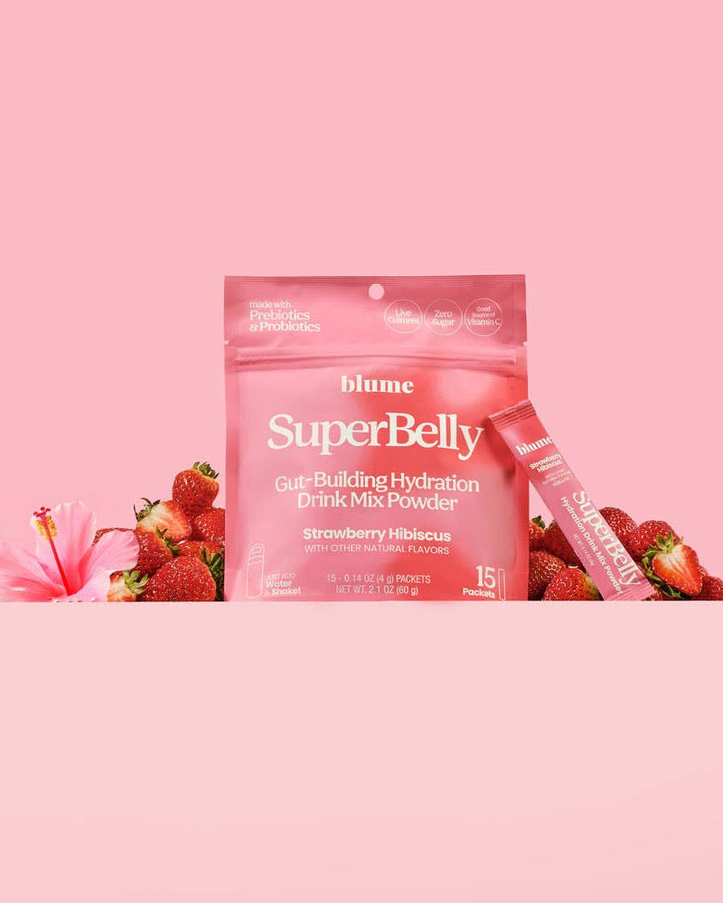 SuperBelly Hydration Powder - Strawberry Hibiscus