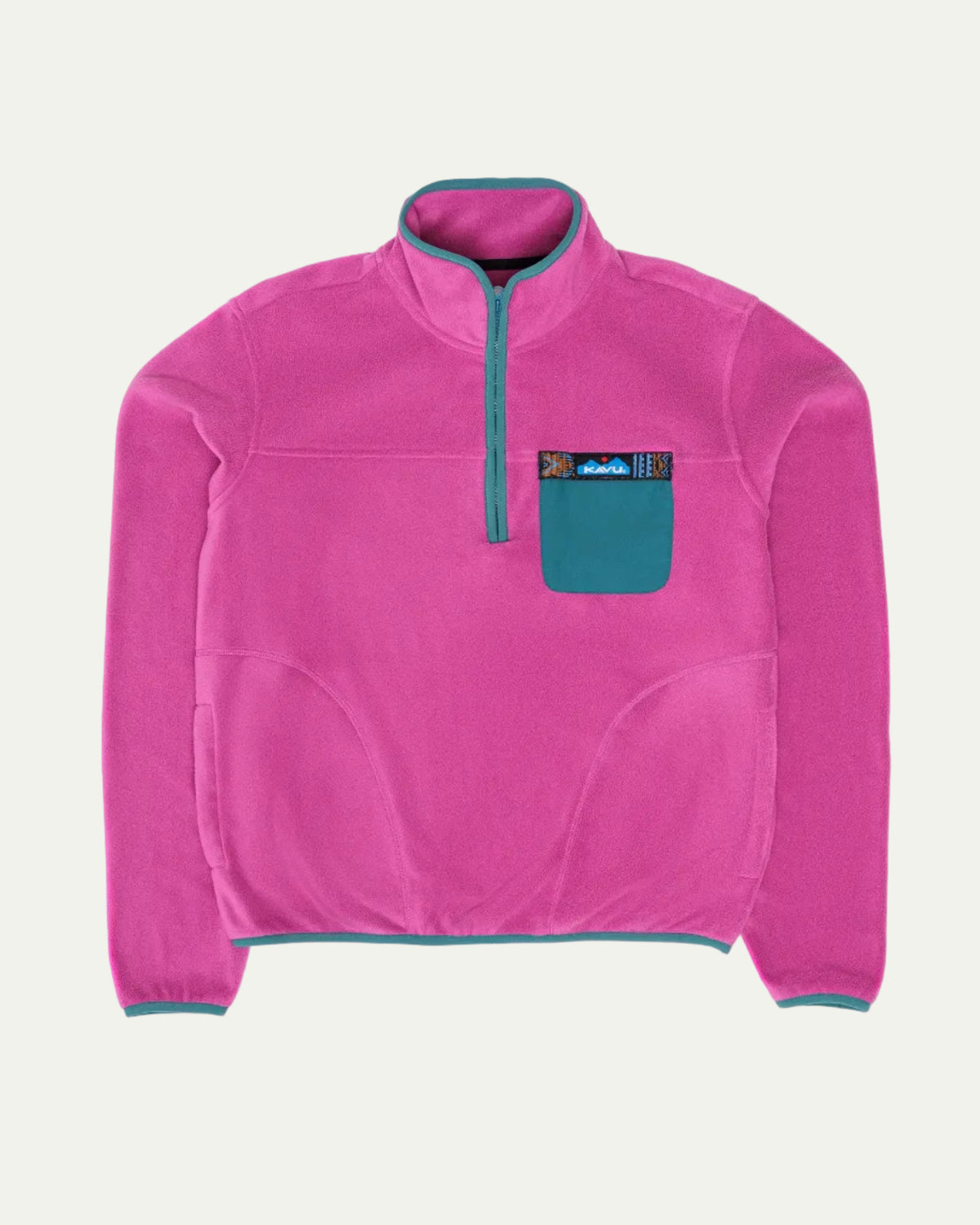 KAVU Hidden Hills Fleece Pullover Soft Plum - product view
