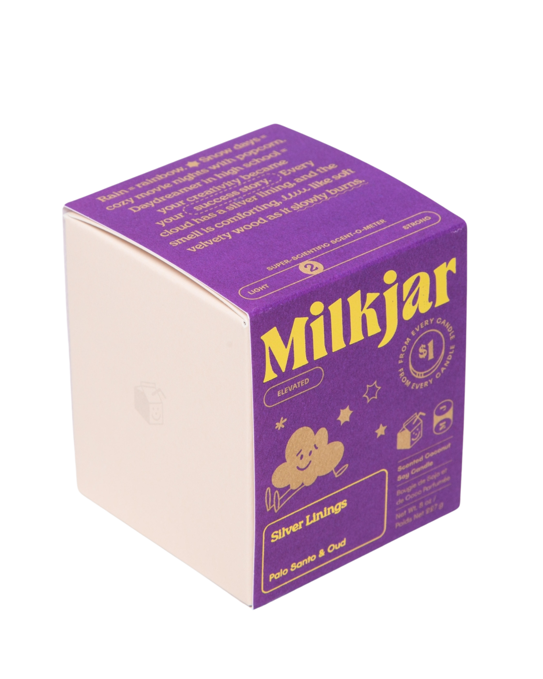 Silver Linings Elevated Candle