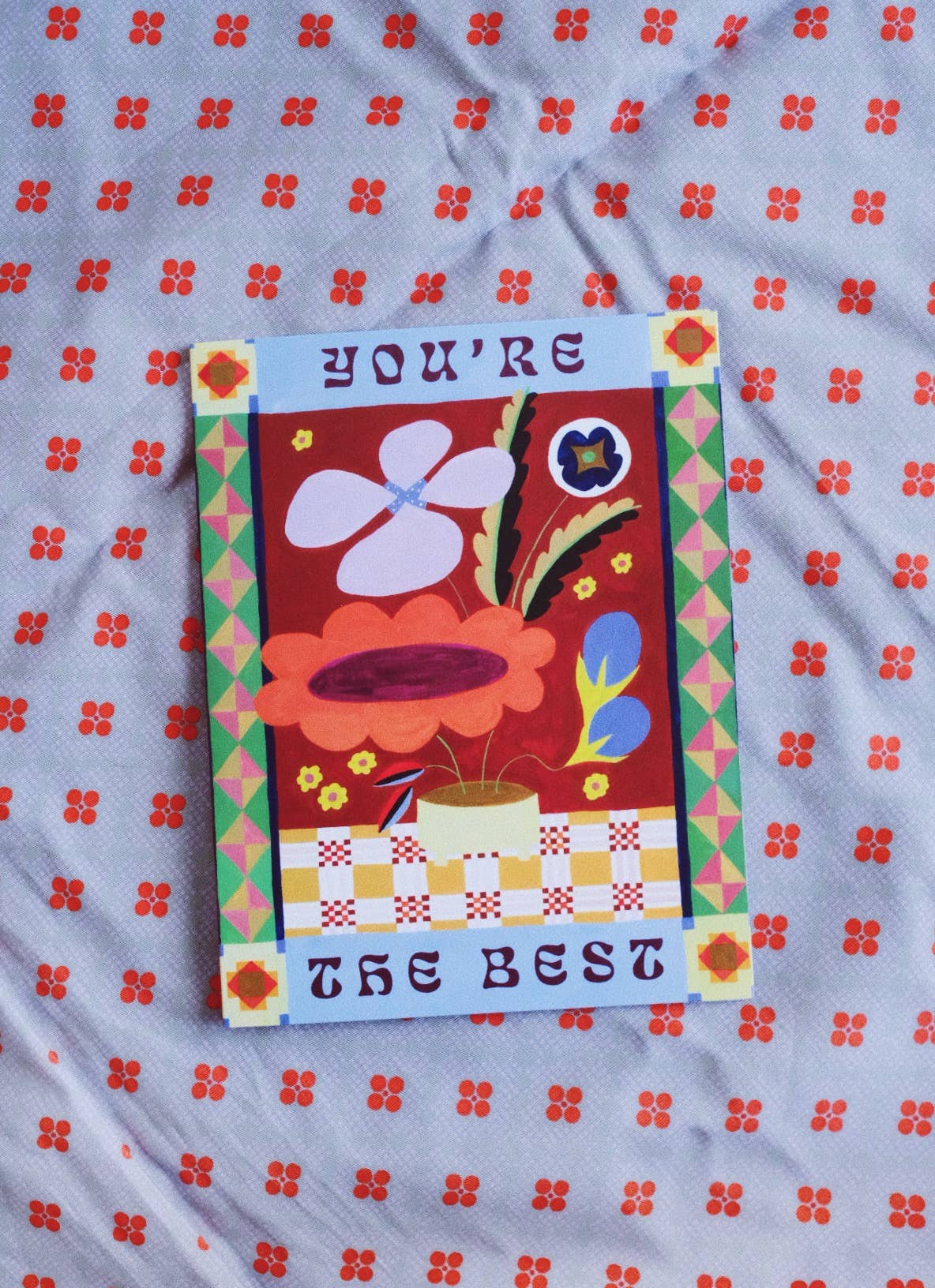 You're The Best Blooms Card