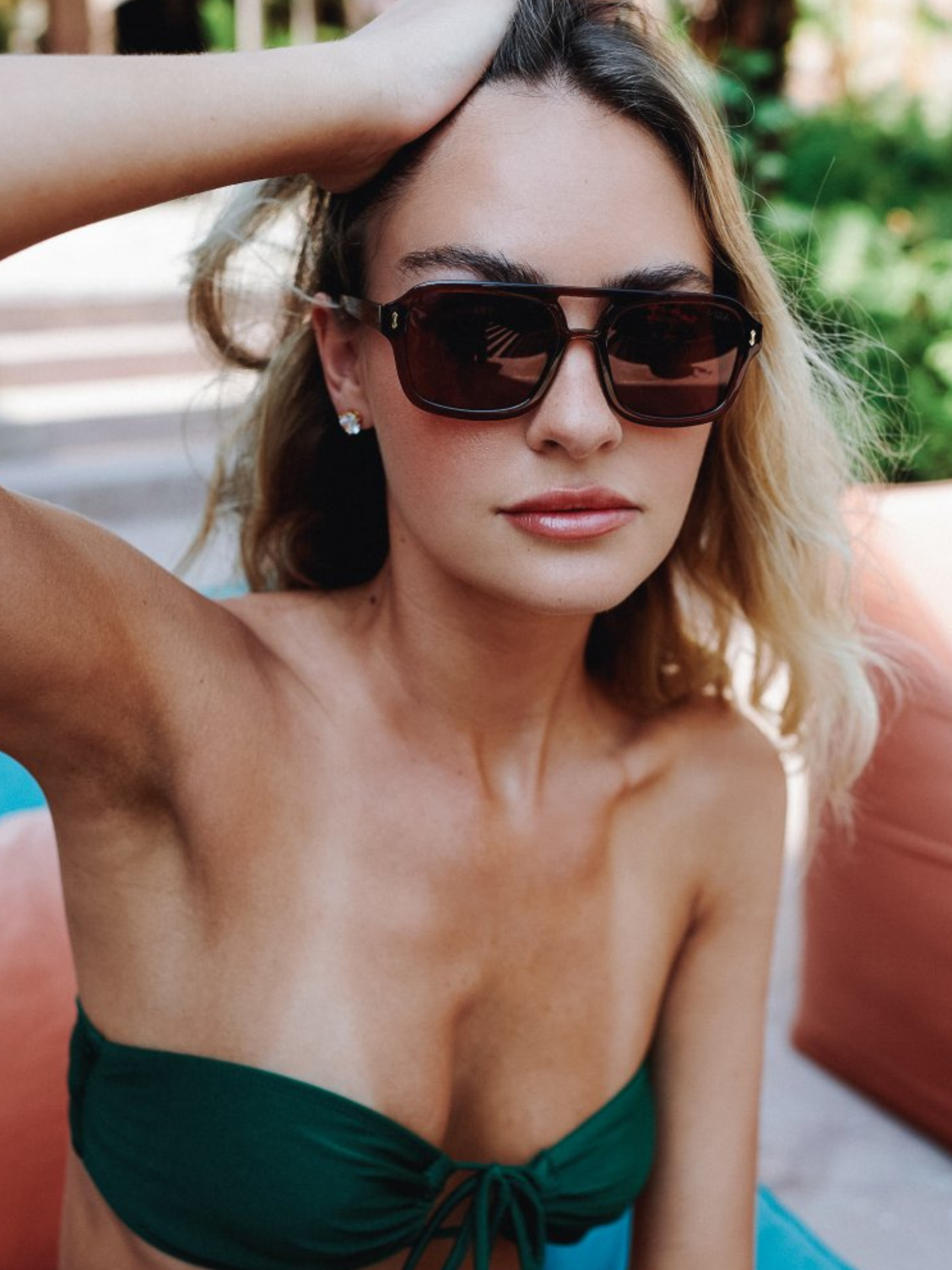 Royal Sunglasses Taupe/Brown Polarized Lens