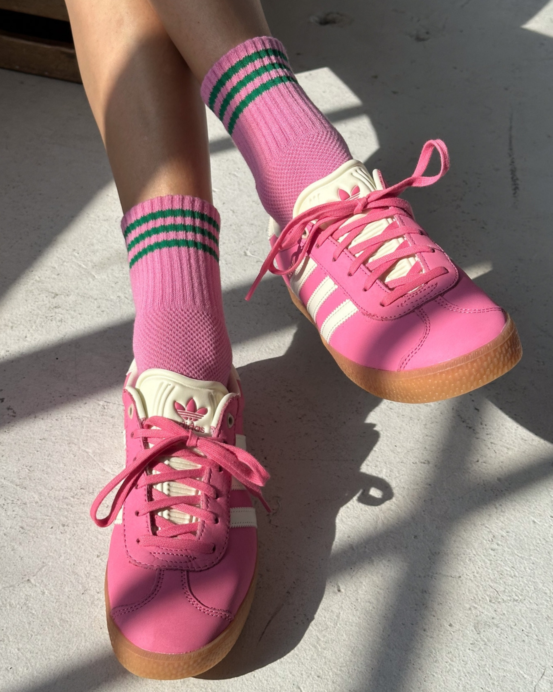 Girlfriend Socks Rose Pink