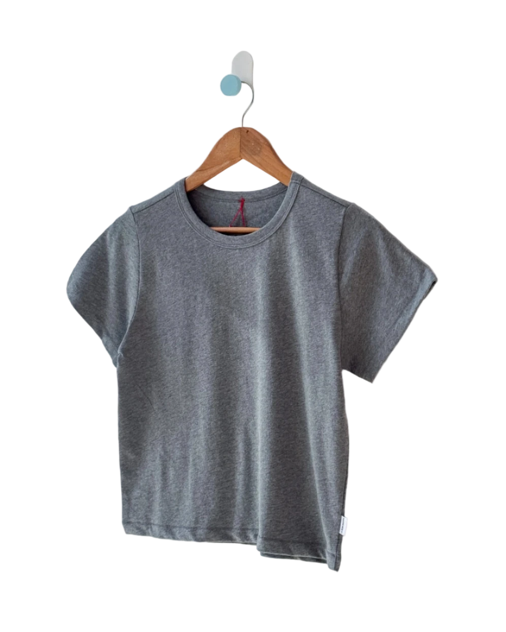 Little Boy Tee Melange Grey