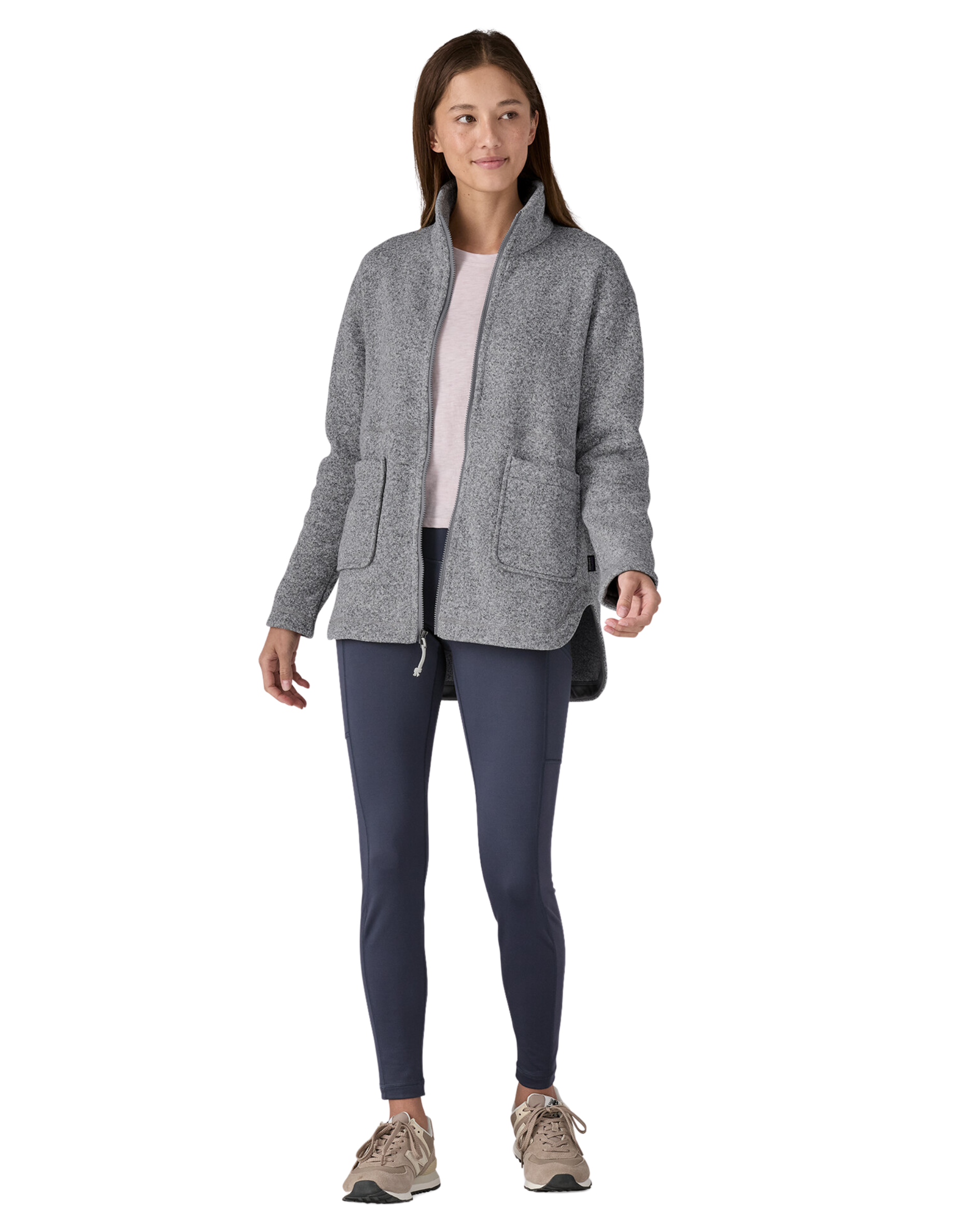 Women's Better Sweater Oversized Coat Birch White