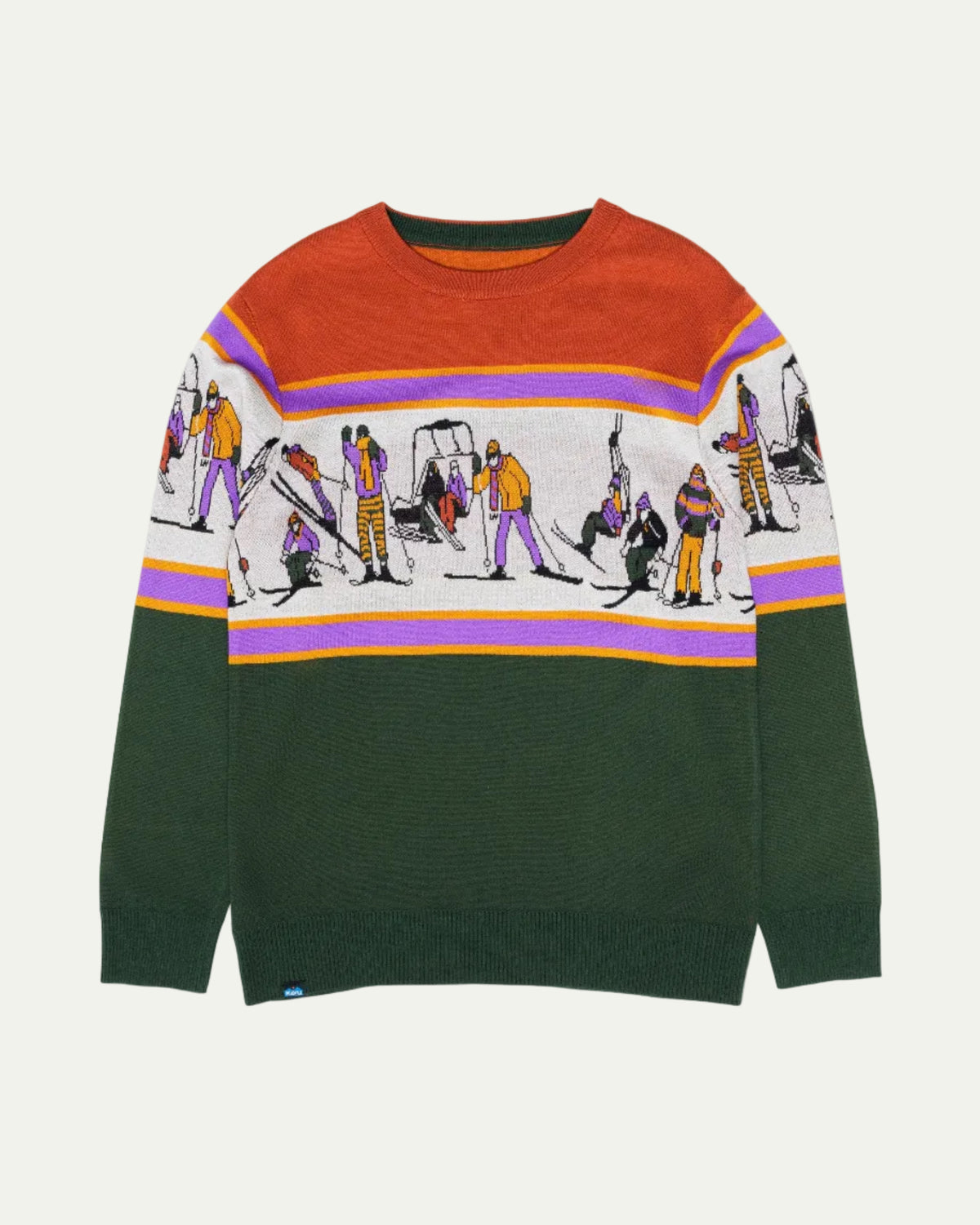 KAVU Highline Sweater Ski Ya Later - product view