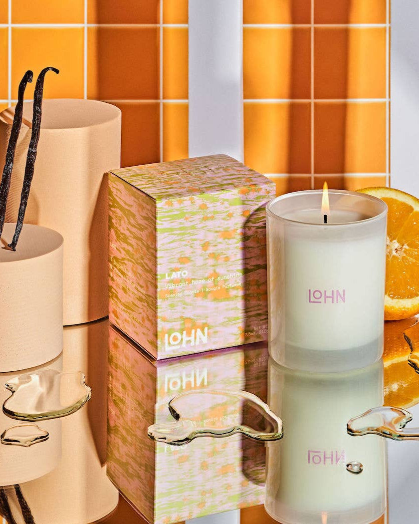 LOHN Candle - LATO Lemon & Tonka Bean