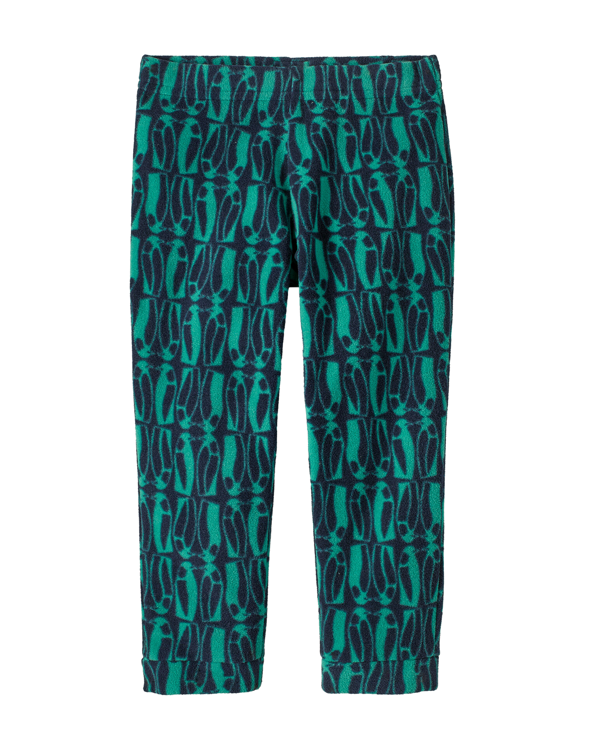 Patagonia Baby Micro D Bottoms - Geo Penguin: Solo Teal — product photograph