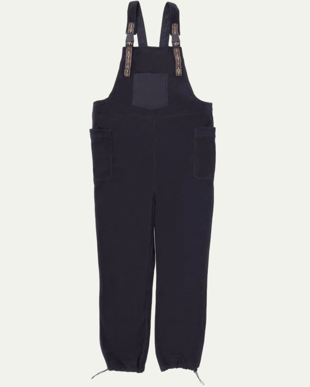 KAVU Pocatello Fleece Overalls Black - product view