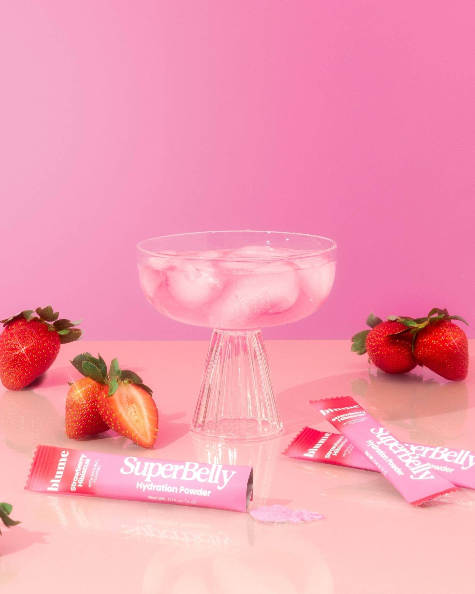 SuperBelly Hydration Powder - Strawberry Hibiscus
