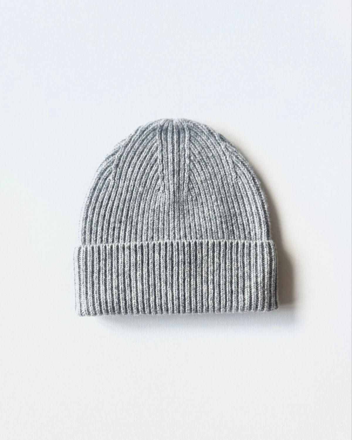 Billy Bamboo Merino Wool Everyday Beanie - Light Gray Mélange additional official product view
