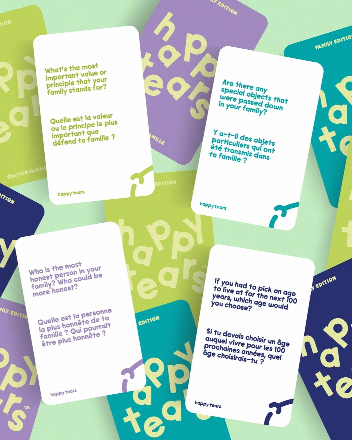 The Connect Deck: Family Edition - Conversation Cards