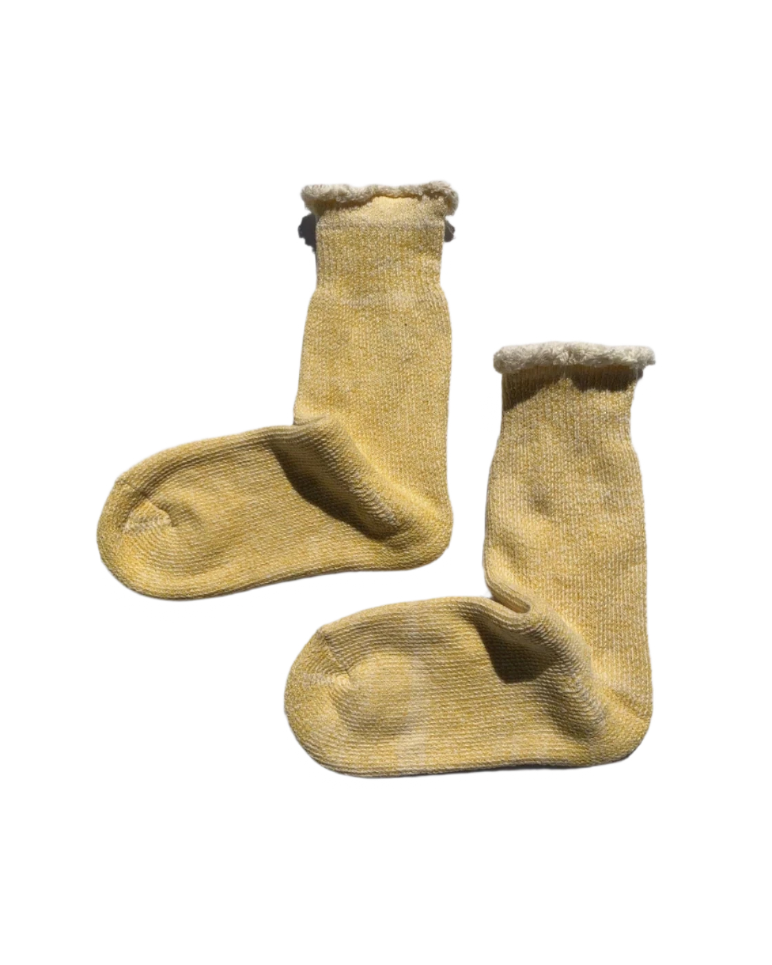 Super Terry Loop Socks Lemon