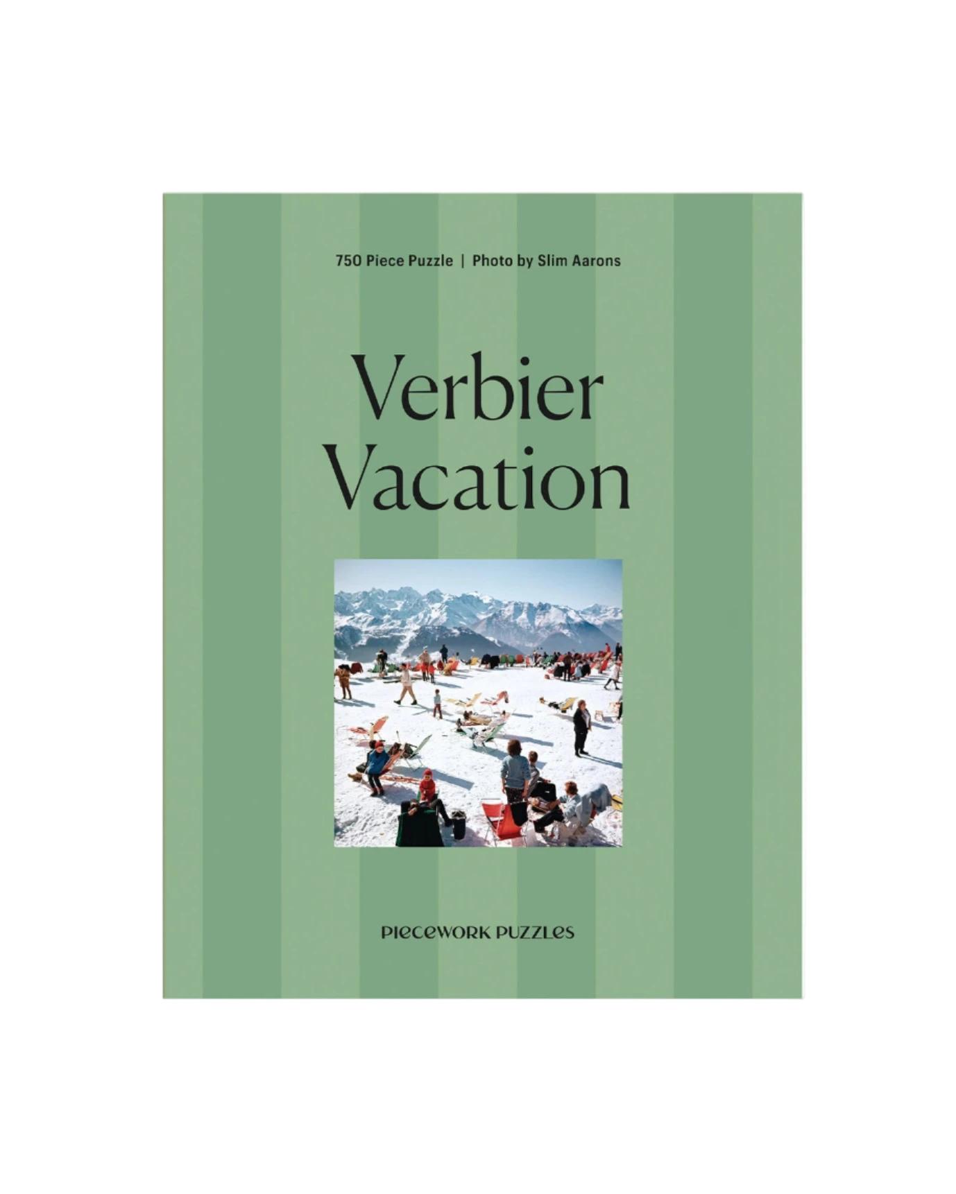 Verbier Vacation - 750 Piece Puzzle